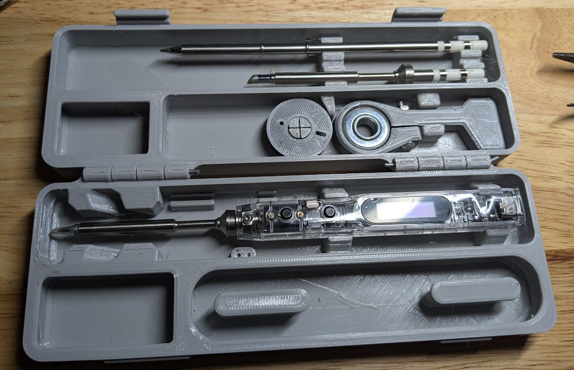 Sequre SI012 Pro Soldering Iron Case extended