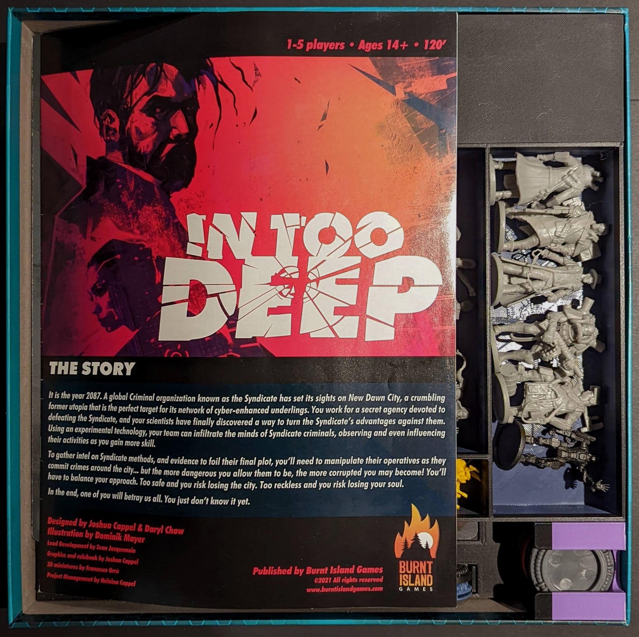 In Too Deep Board outlet Game Insert - For KS Edition