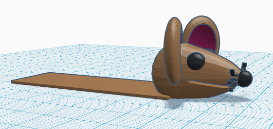Flat Mouse Bookmark