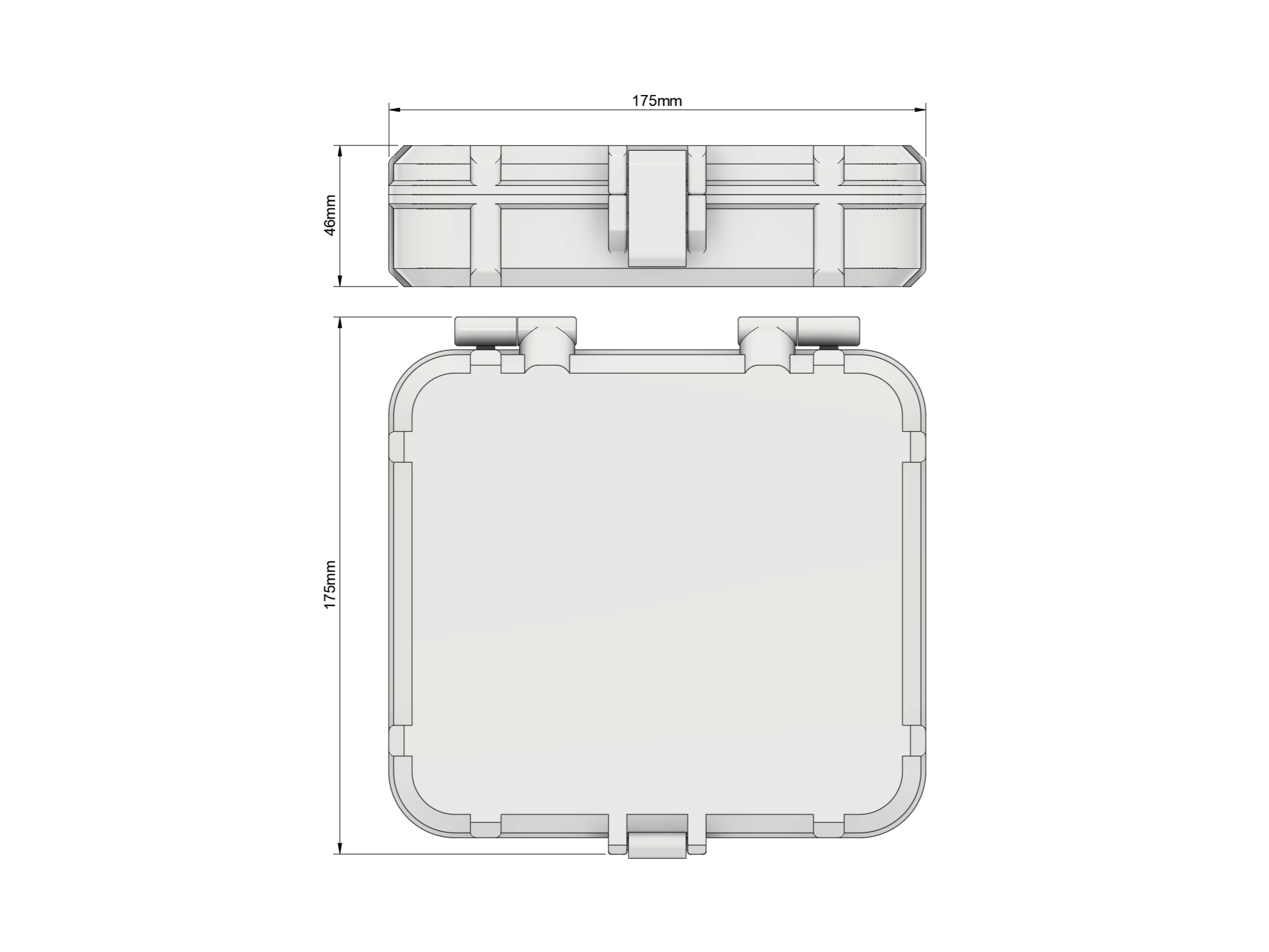 Miniatura 2 do modelo 3D Small Toolbox/Organizer