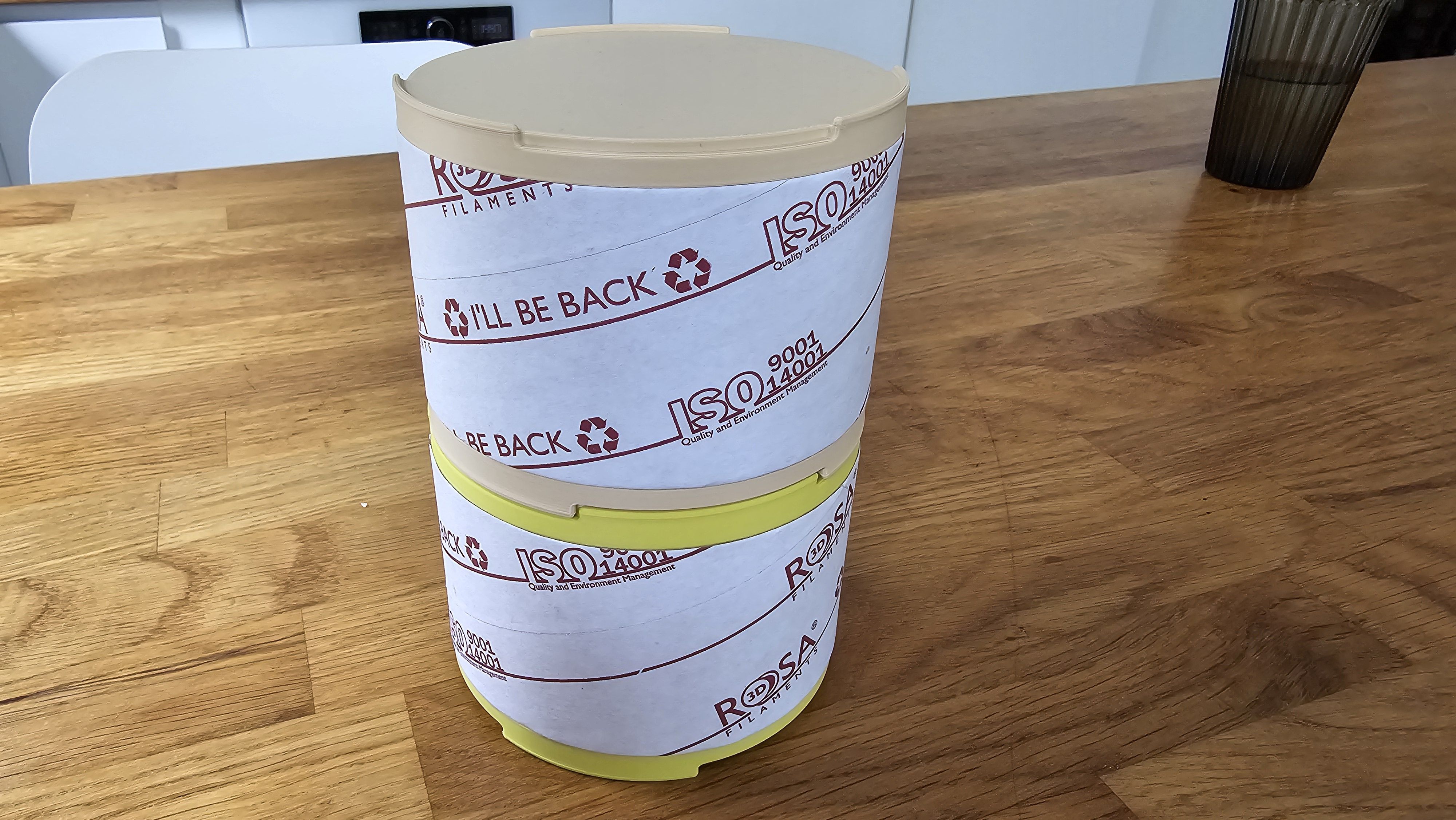 Miniatura 3 do modelo 3D Stackable containers parts for ROSA3D refill core