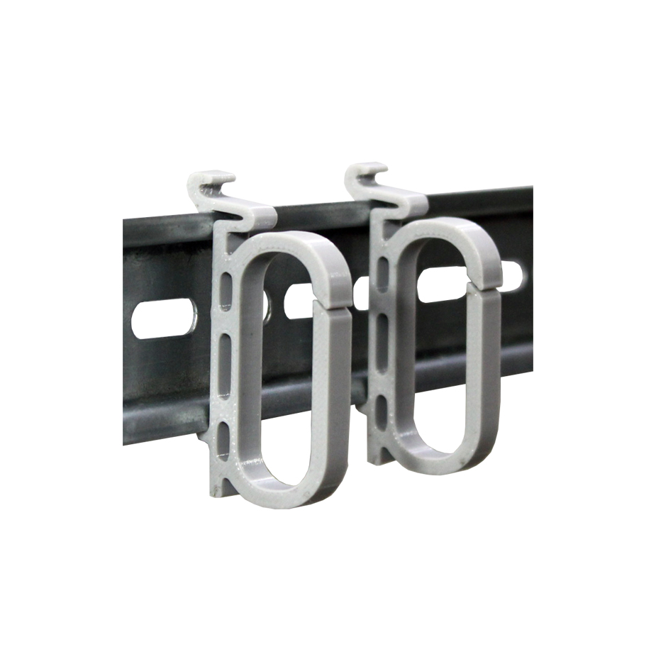 Cable holder for din rail