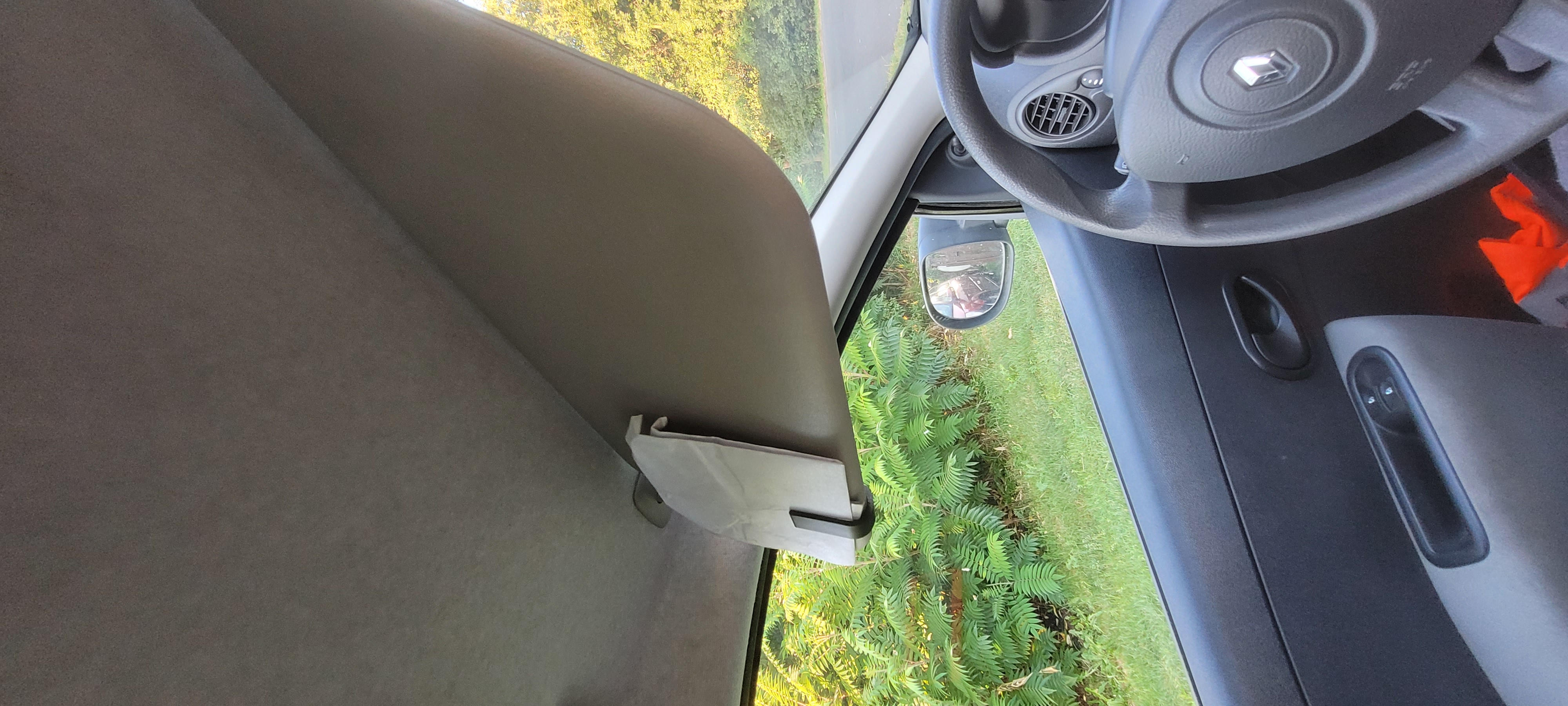 Document holder for car shade