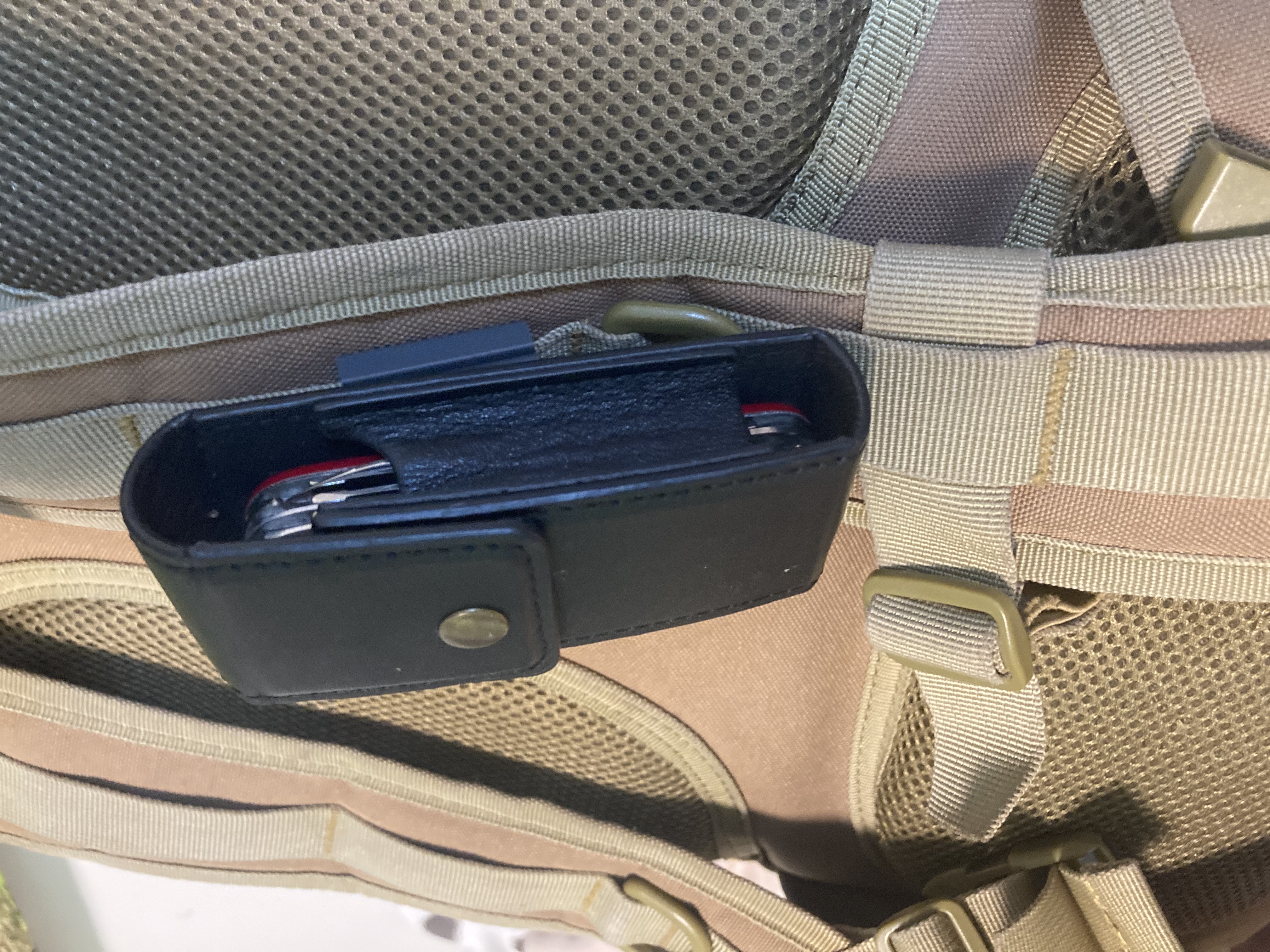 Backpack Mount For Belt Loop Tools