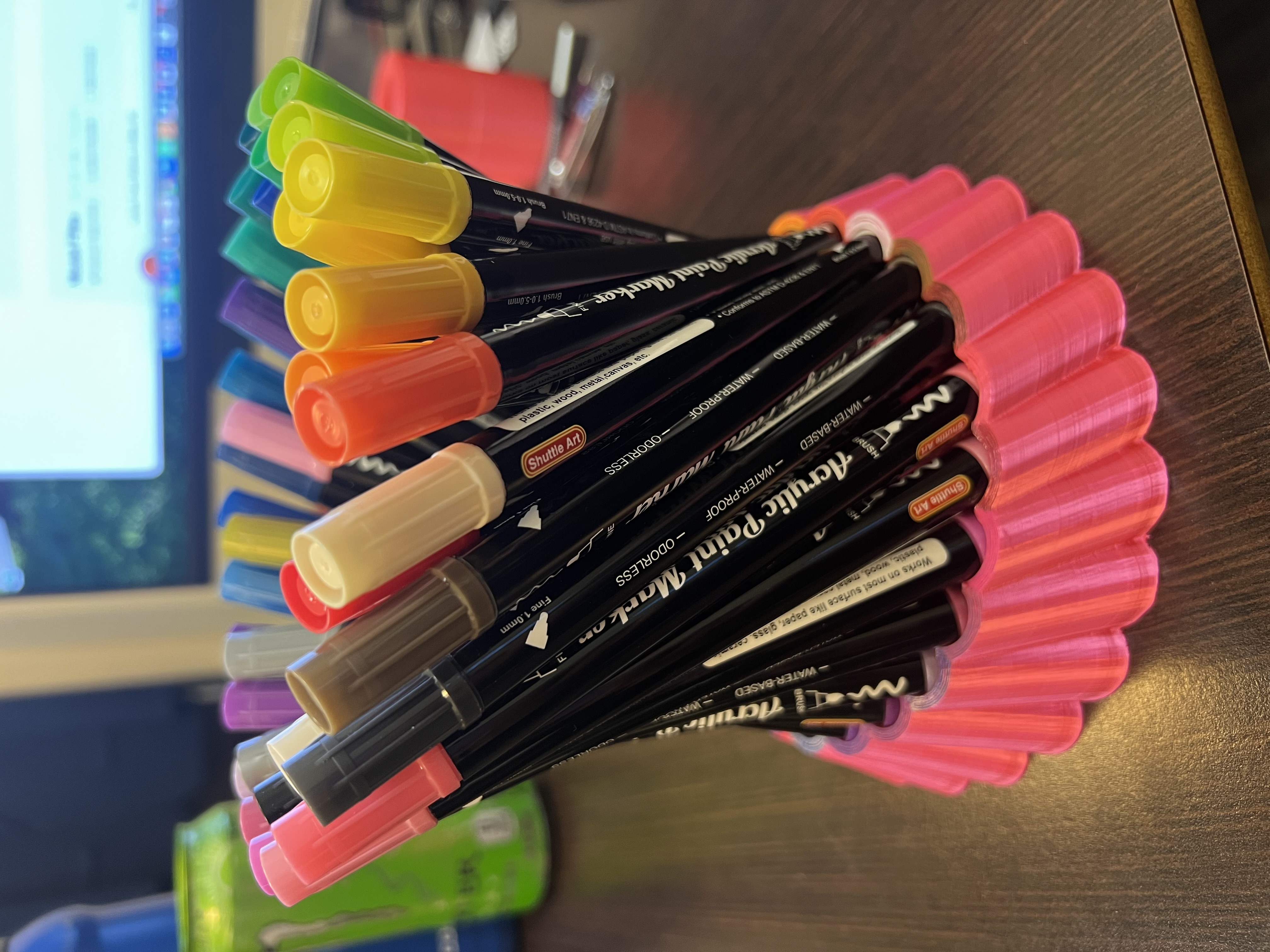 Acrylic Paint Marker Holder 36 Count