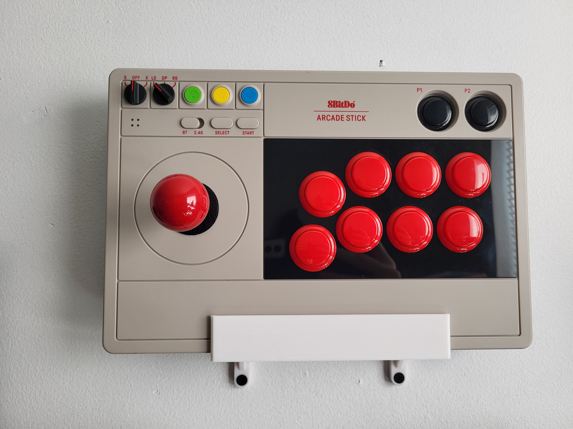 8BitDo Arcade Stick Wall Mount by Eyeball Download free STL model