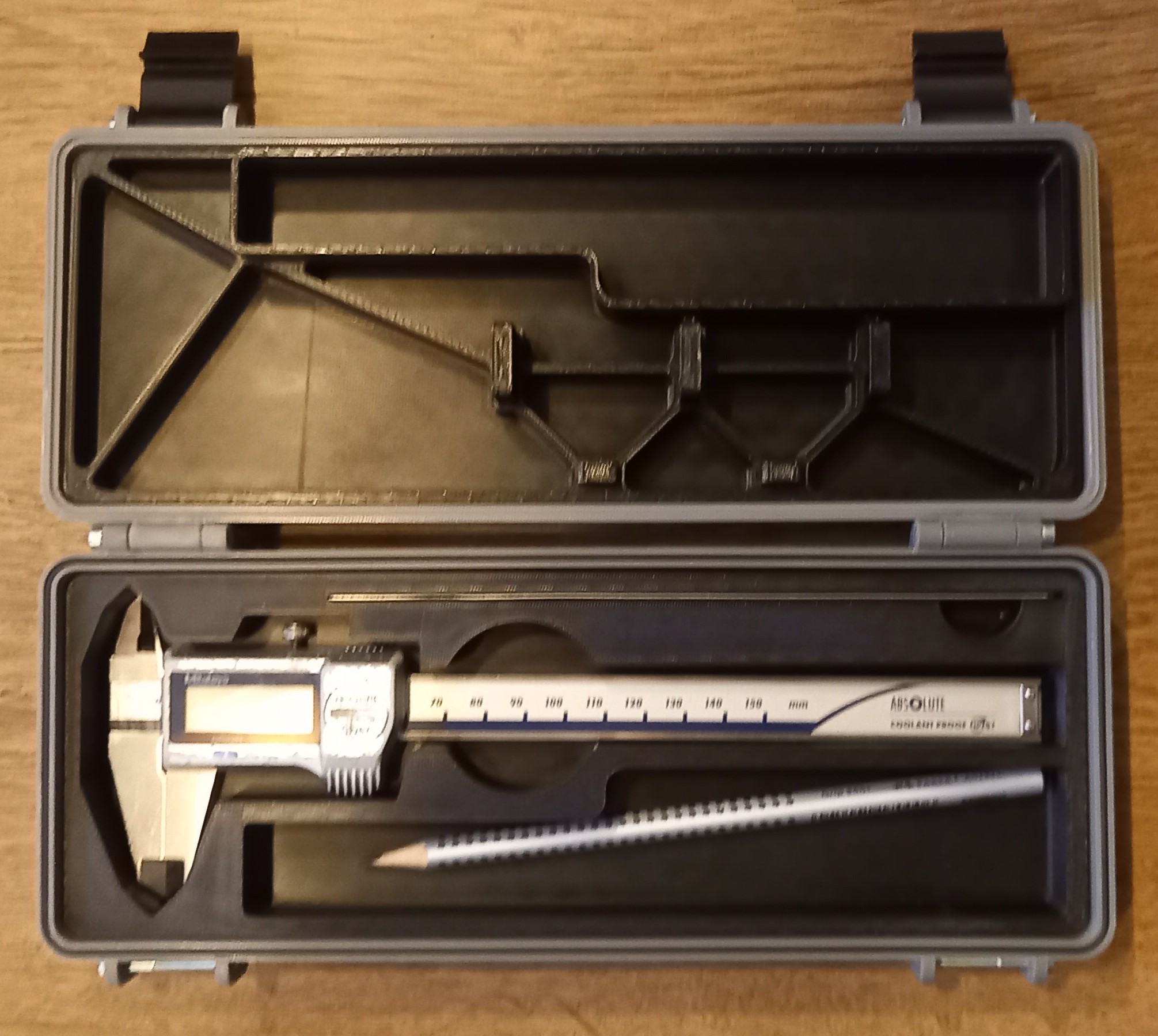 Miniatura 5 do modelo 3D Rugged caliper case