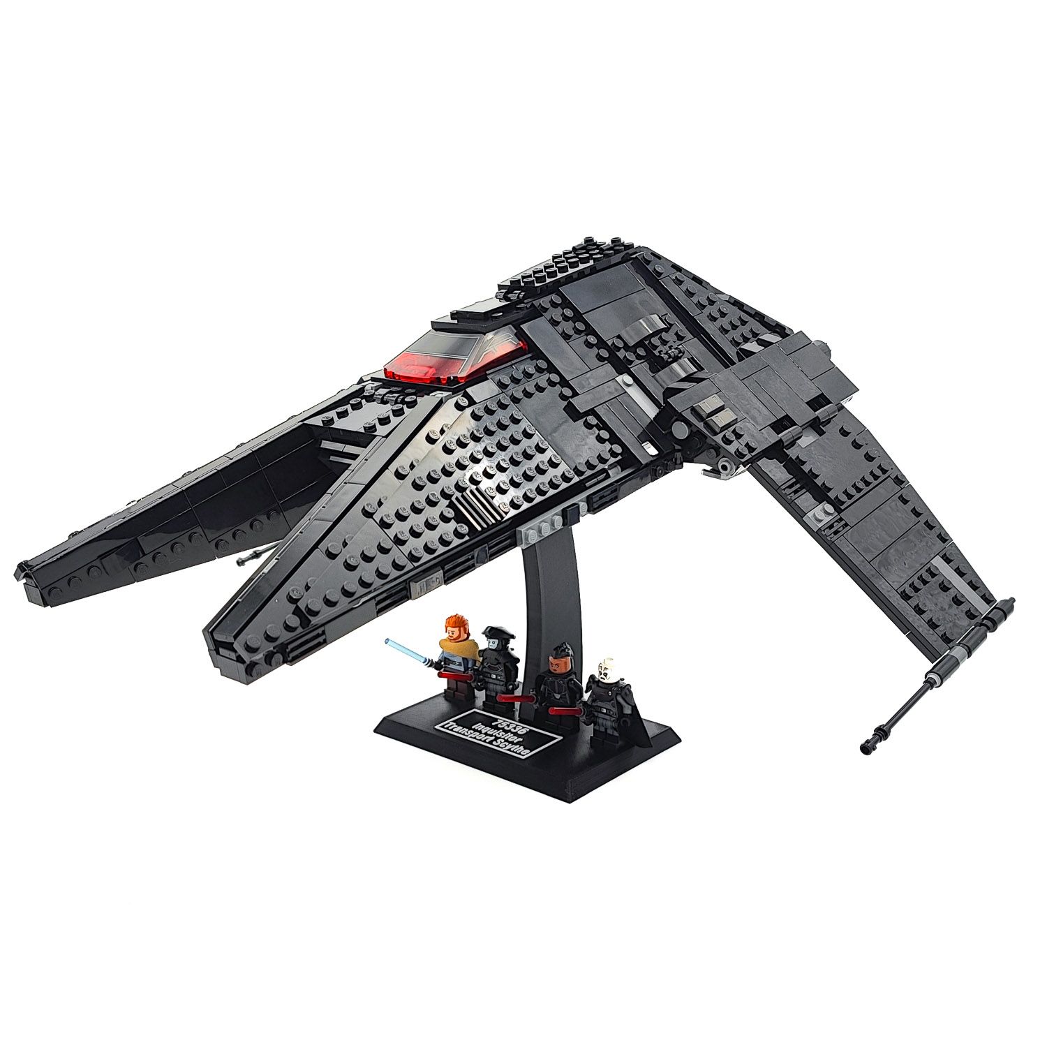 Display Stand for LEGO Star Wars 75336 Inquisitor Transport Scythe | Kenobi