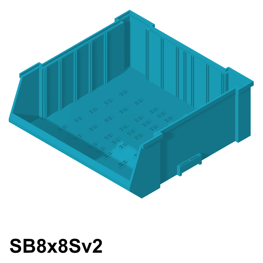 Stackable Boxes 8 v2 (8 Inch / 200mm Depth) by TigerTone Download