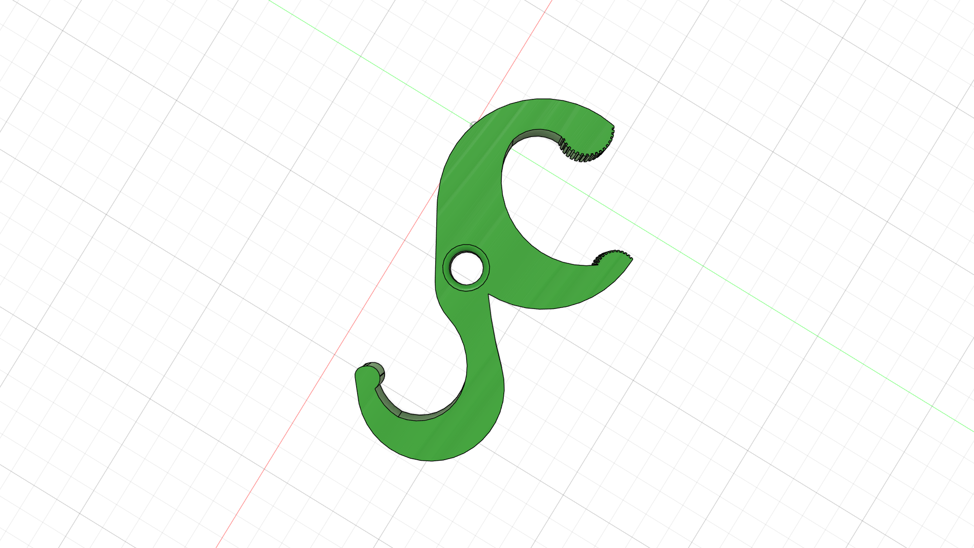 Miniatura 3 do modelo 3D Versatile Backpack Hook- Support Free, Easy Print