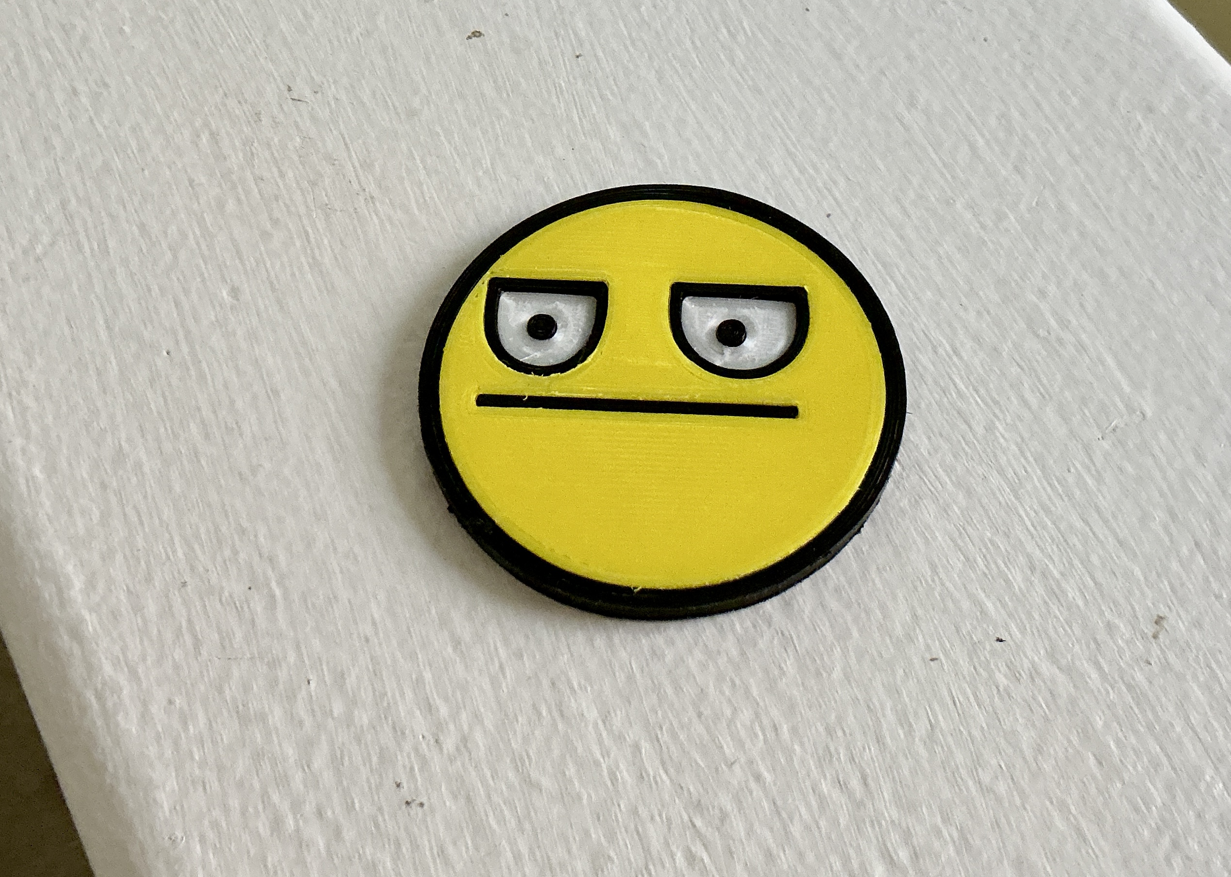 Unamused emoji