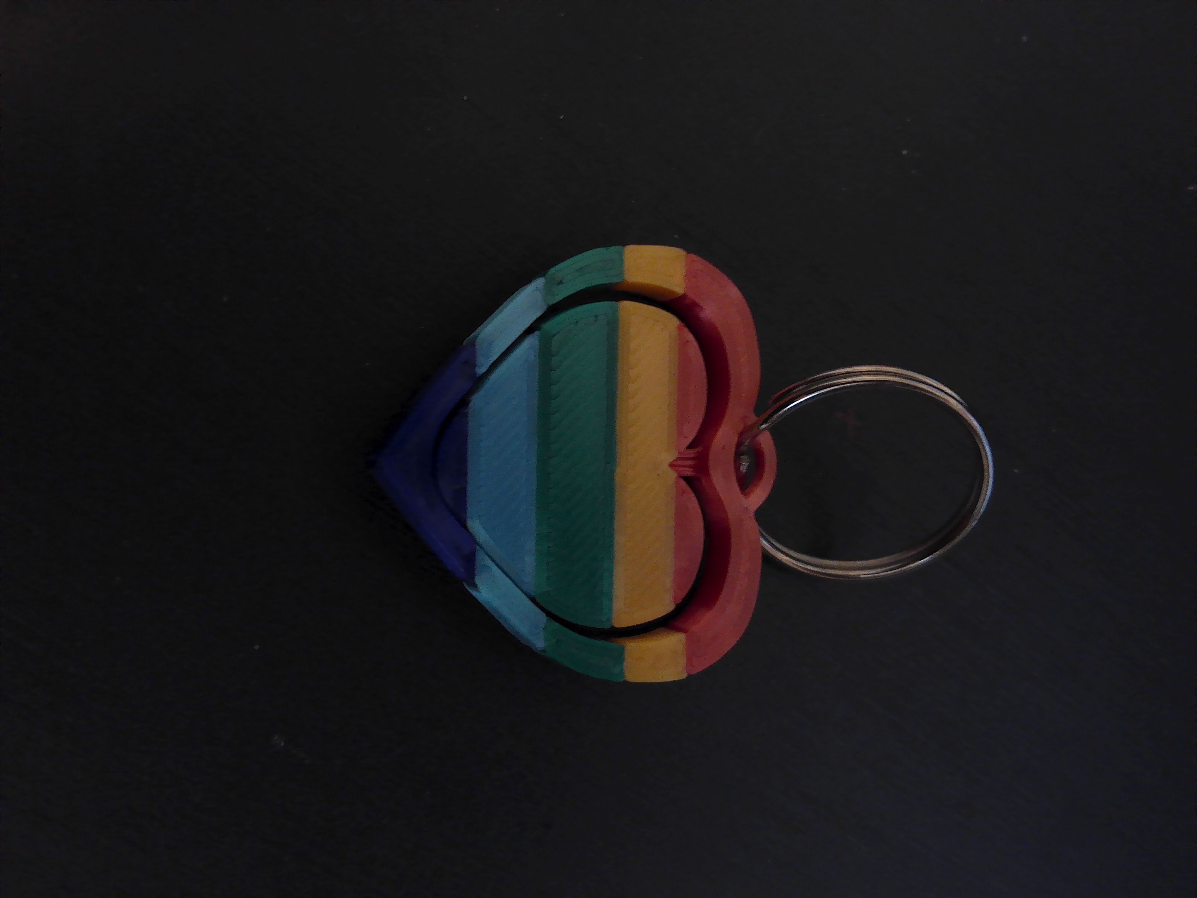 Pride heart spinners