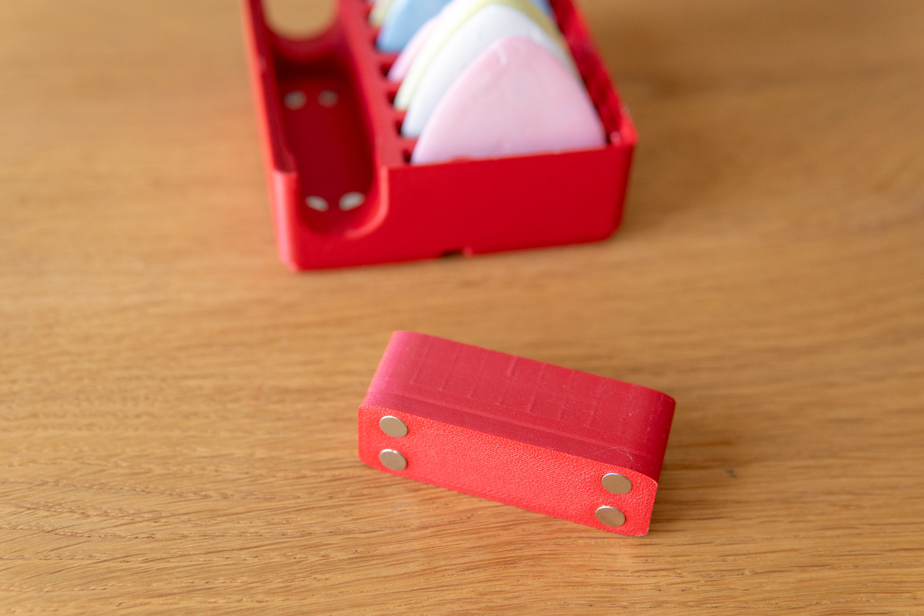 Gridfinity tailor's sewing chalk and sharpener holder