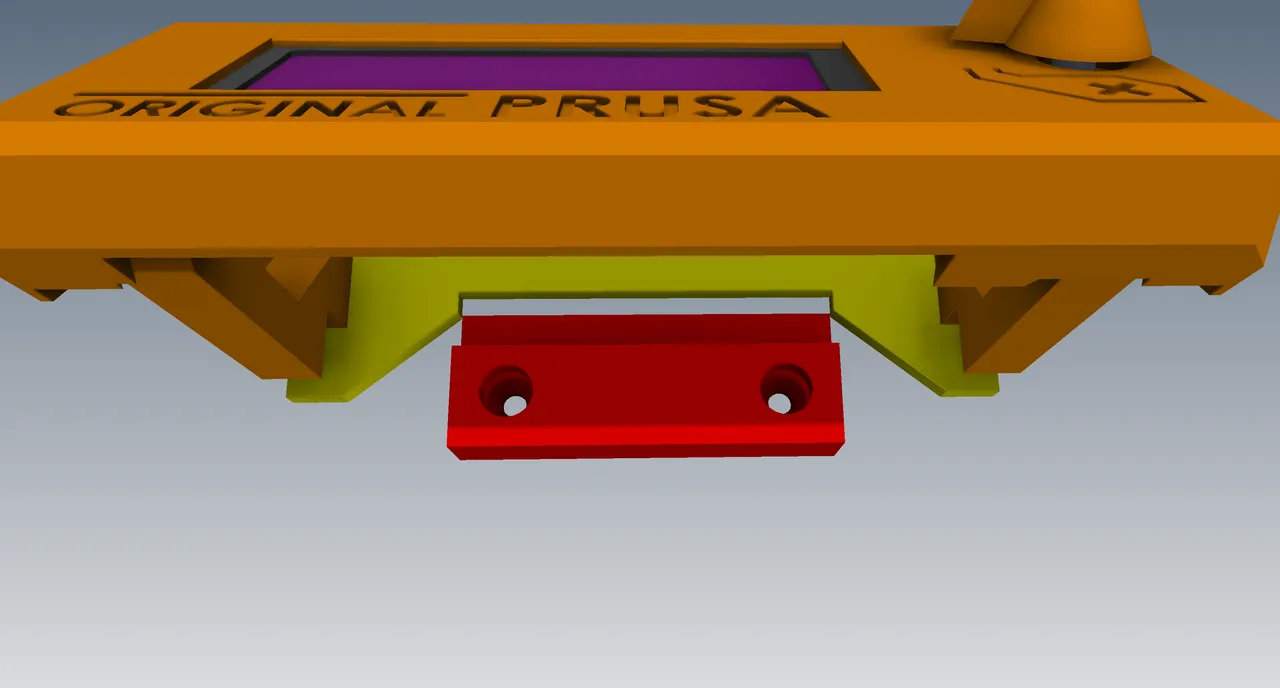 Prusa LCD Screen stand and wall mount by Boogie | Download free STL ...