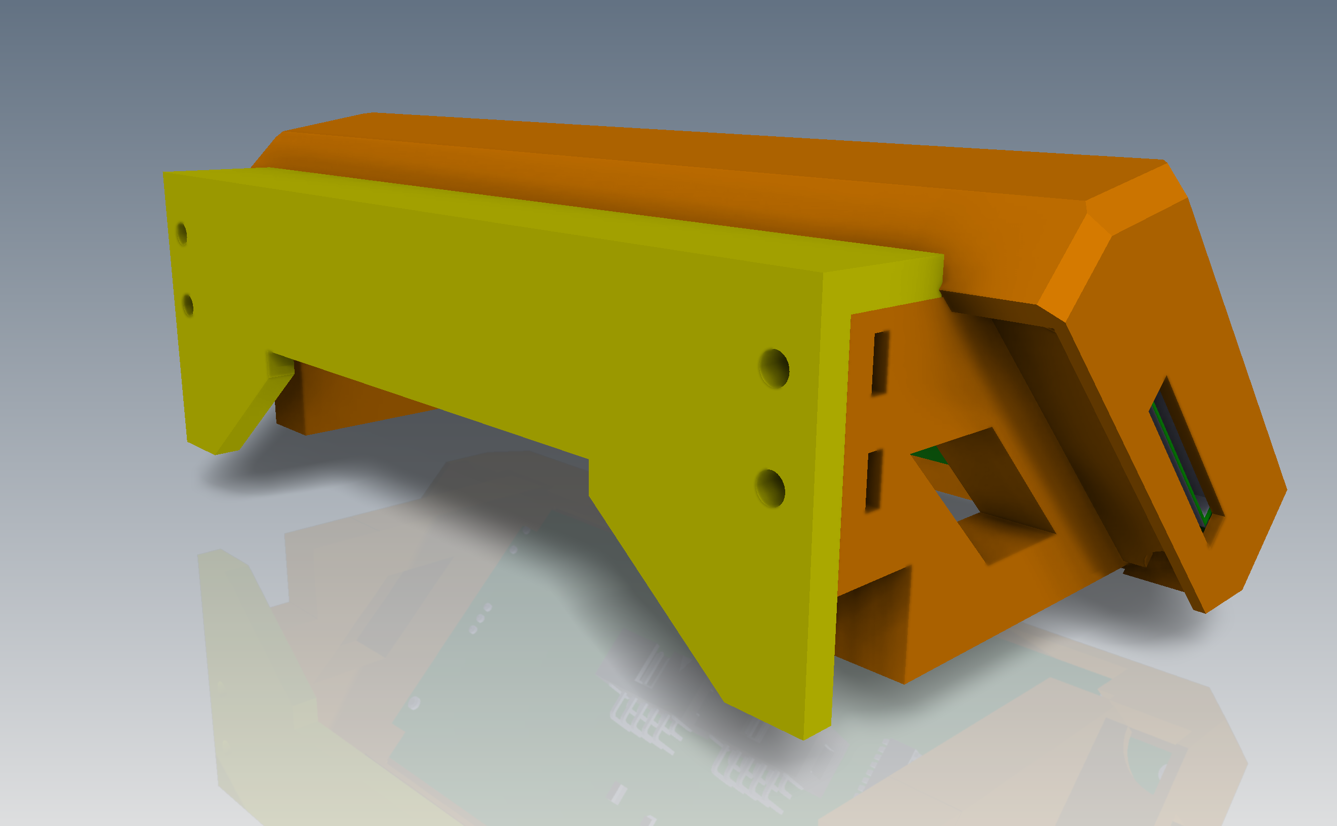 Prusa LCD Screen stand and wall mount by Boogie Download free STL