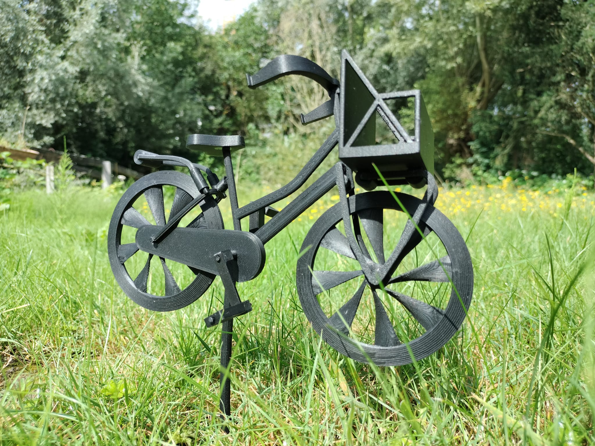 Bicycle wind spinner gift for bike lovers