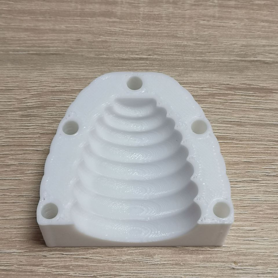 Yuva ekseni üzerinde form - kek balta yuvaları için kalıp p (Sadece Plastik Aparattır!!!)