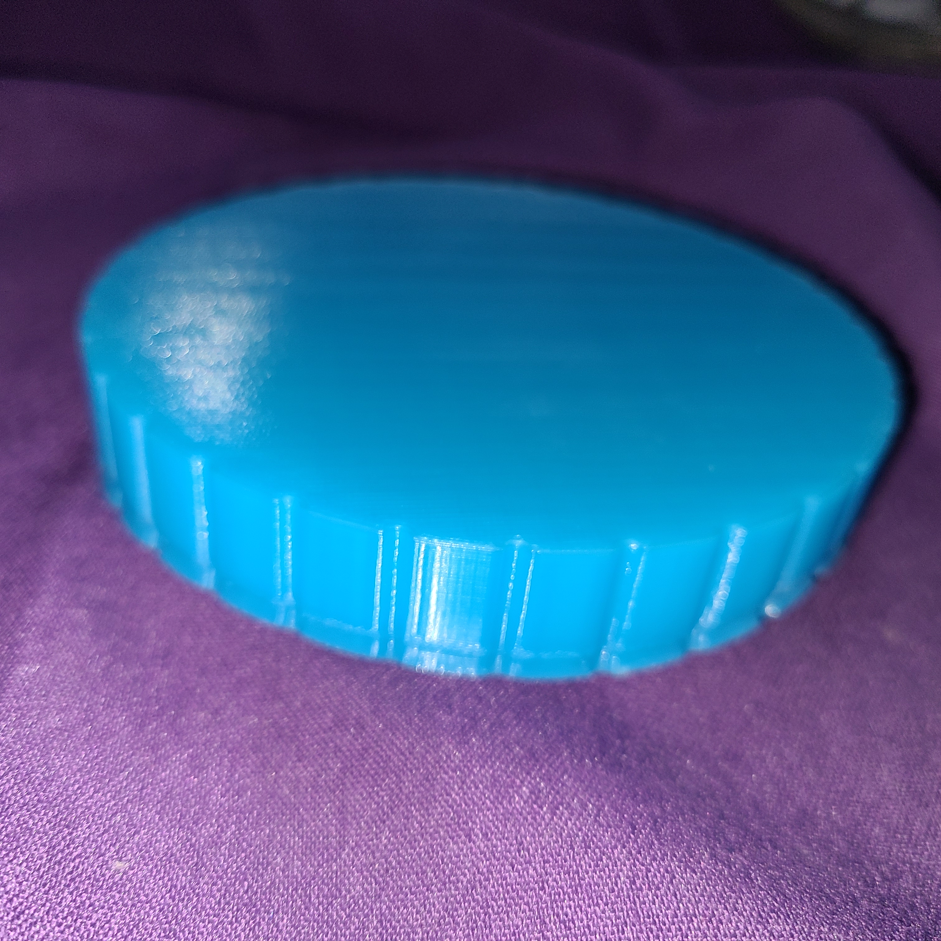 Circular Base for Bead or Fiber Weaving basket/container