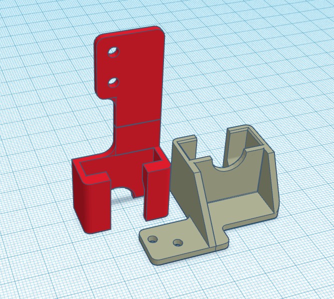 G Sensor Mount Kit for Ender 3 V3 KE 3D model thumbnail