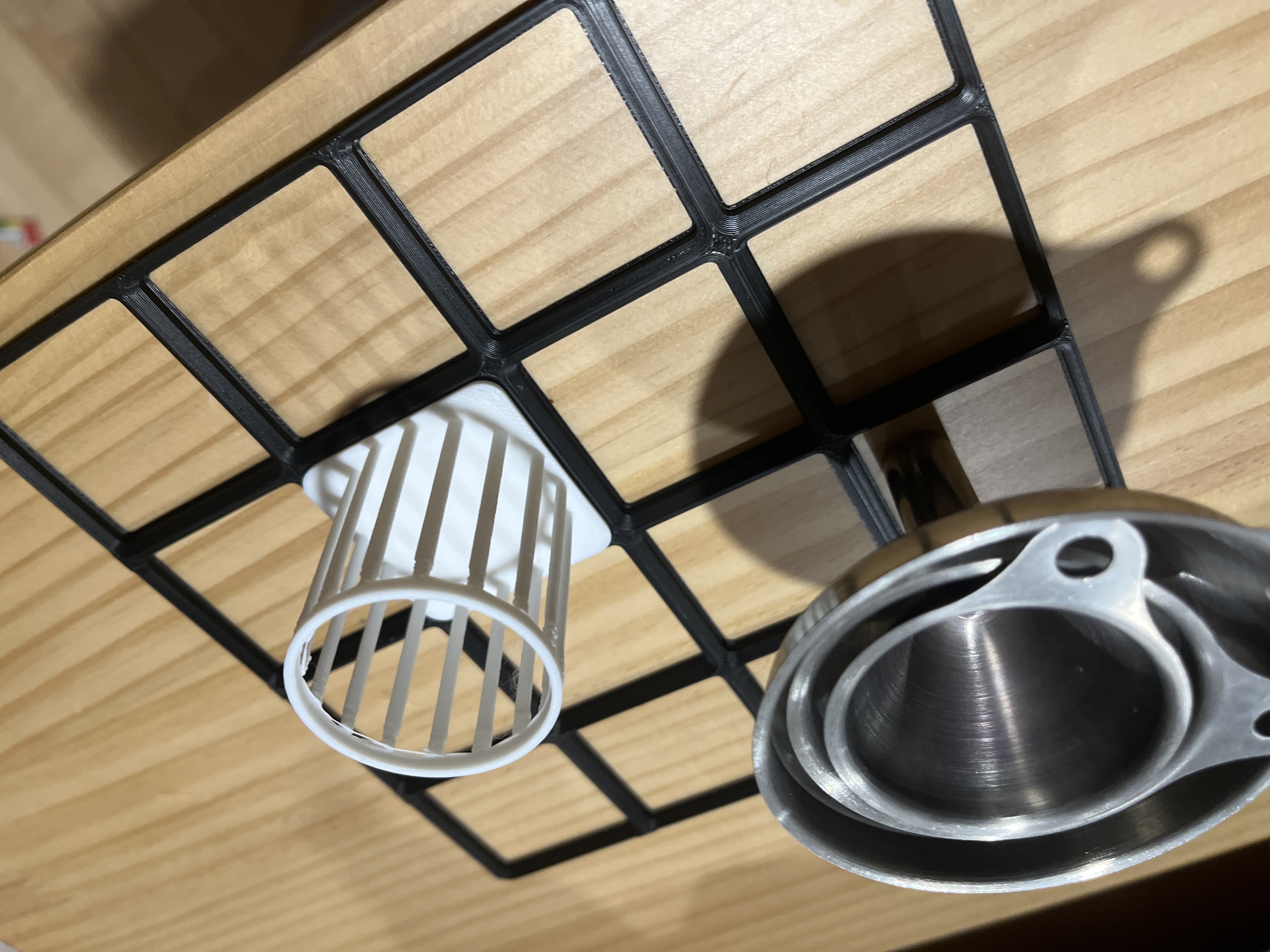 Miniatura 2 do modelo 3D Gridfinity Kitchen Funnel Stand (parametreic)
