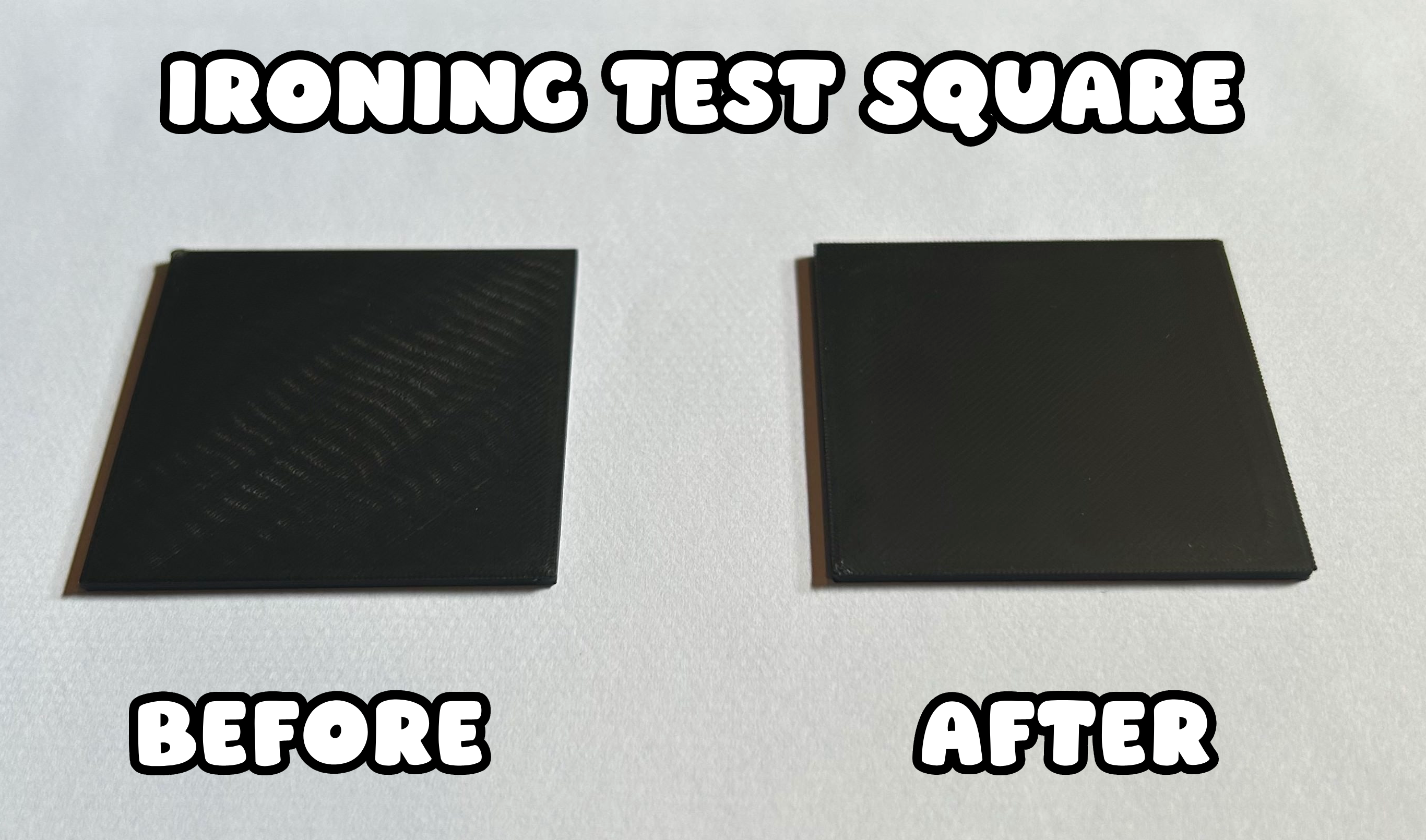 Ironing Test Square