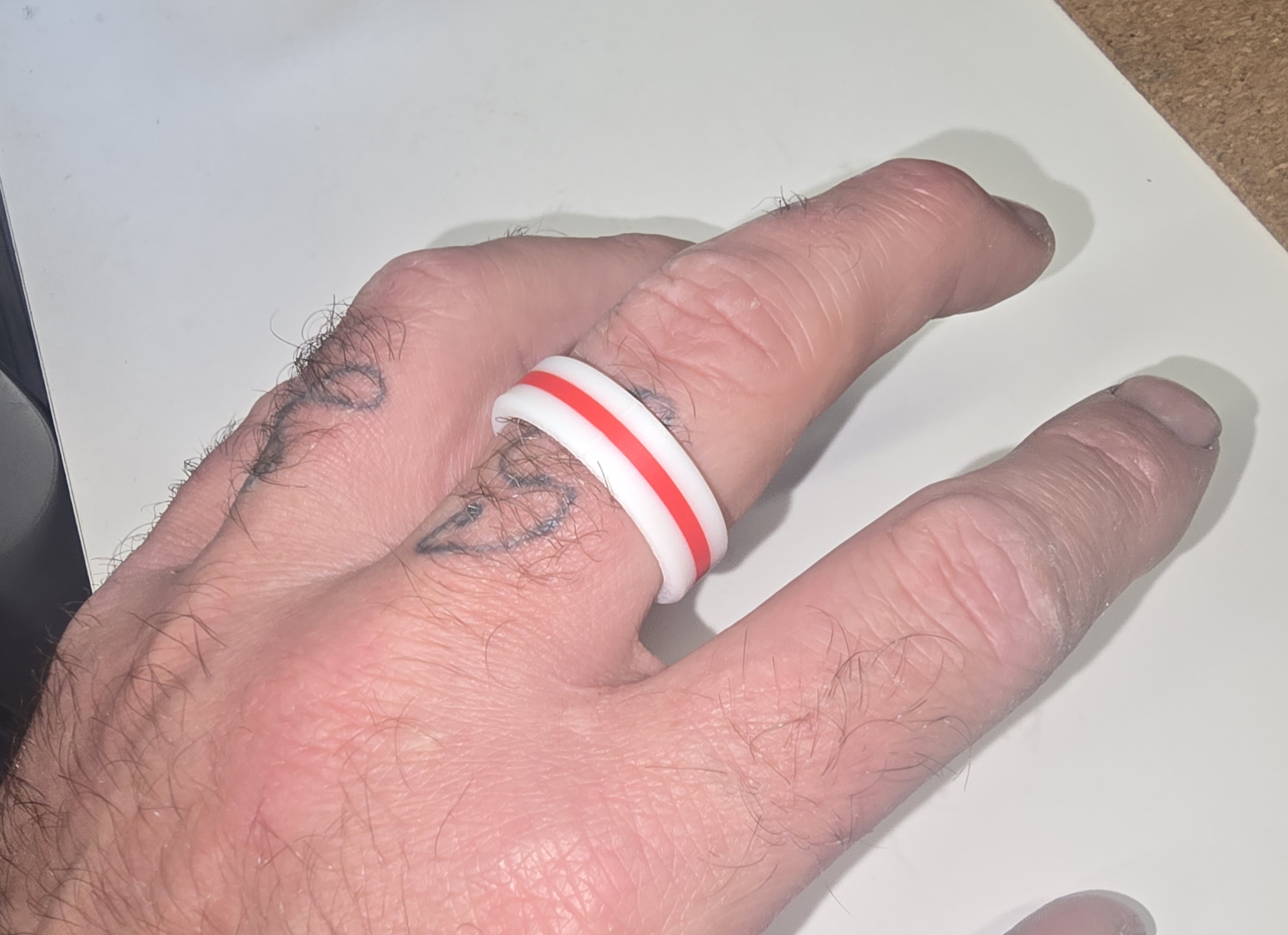 Banded Ring 3 Sections (22mm)