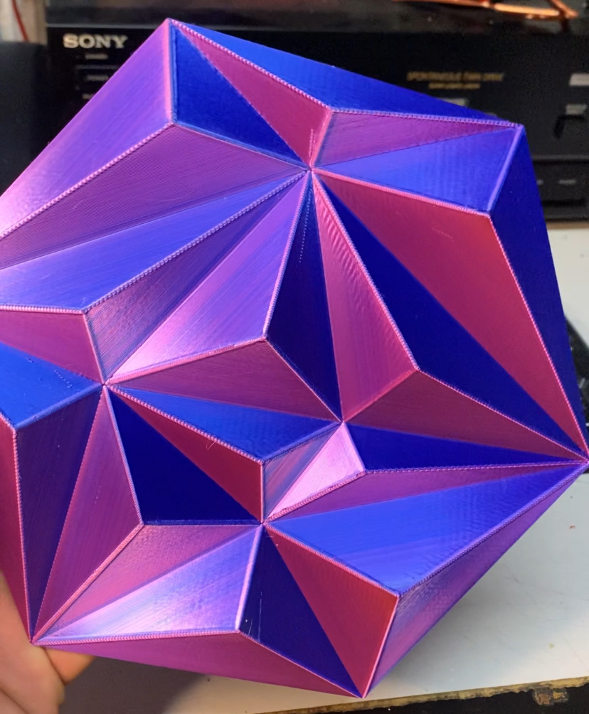Hexagon wall decor