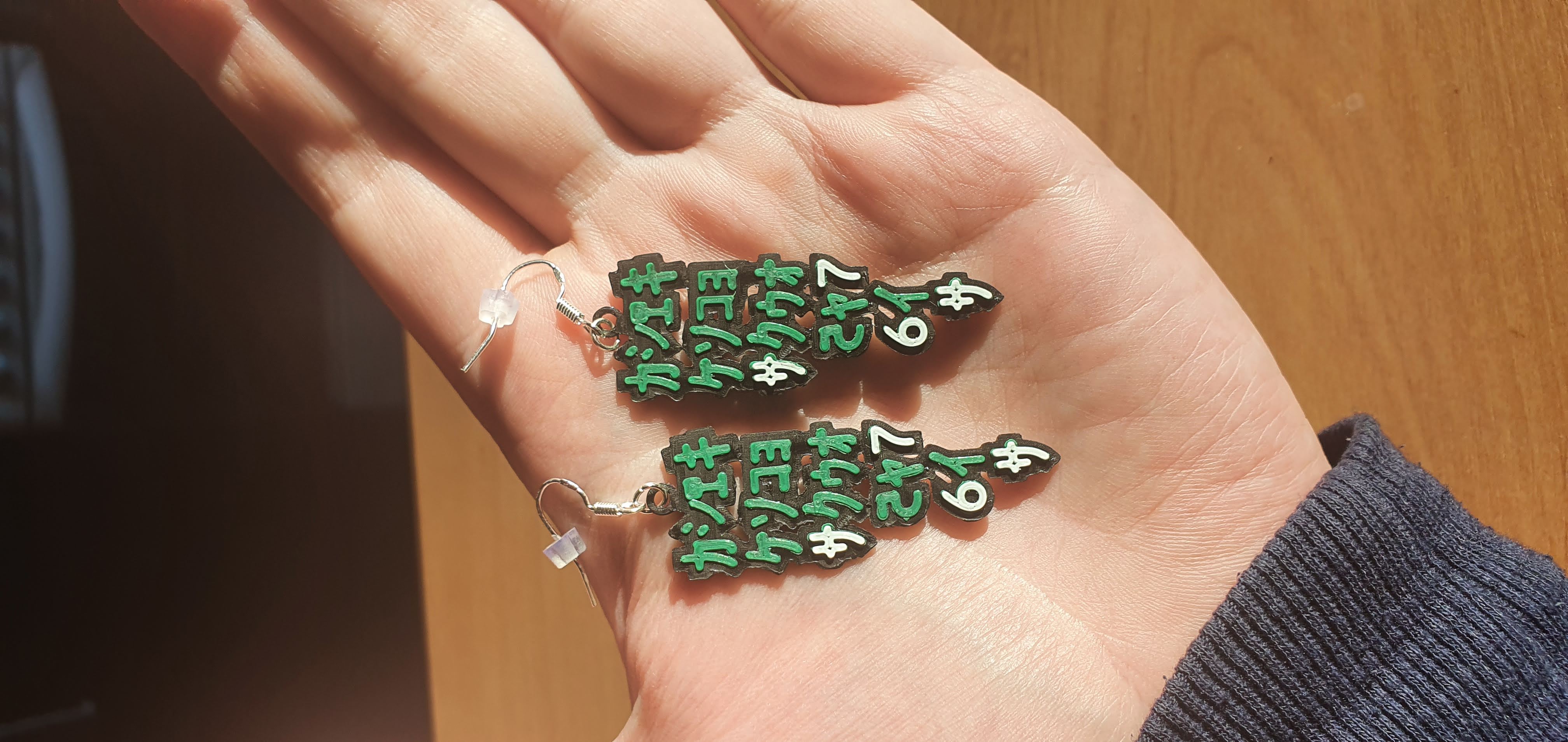 Matrix Earrings v2