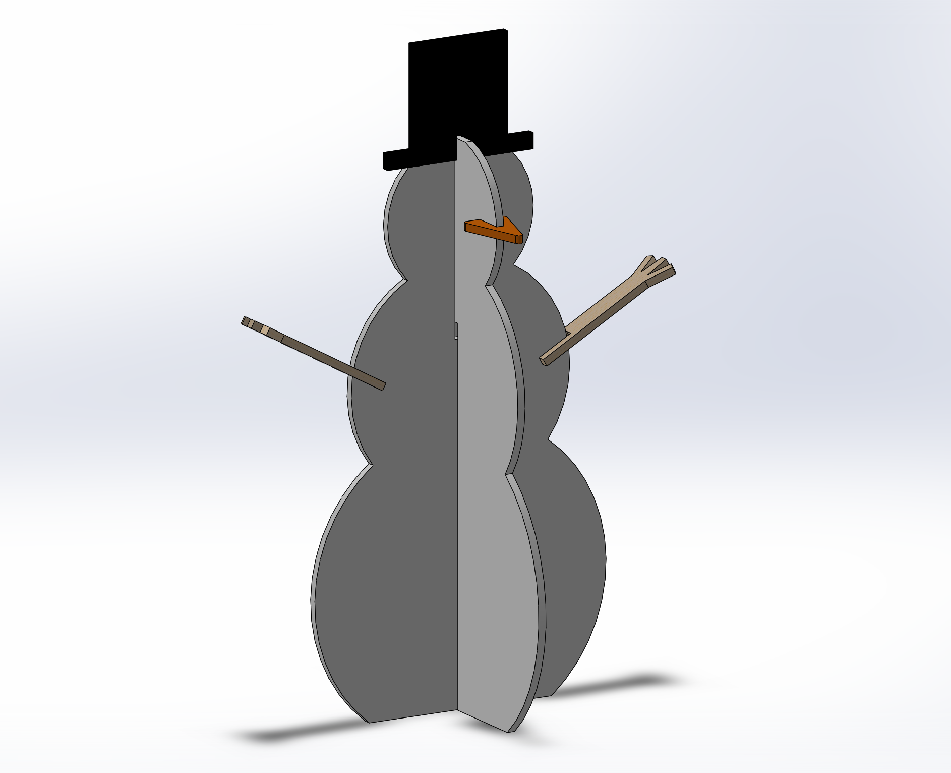 Snowman Card Kit