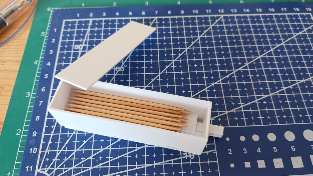 Miniatura 3 do modelo 3D Round Toothpick Dispenser