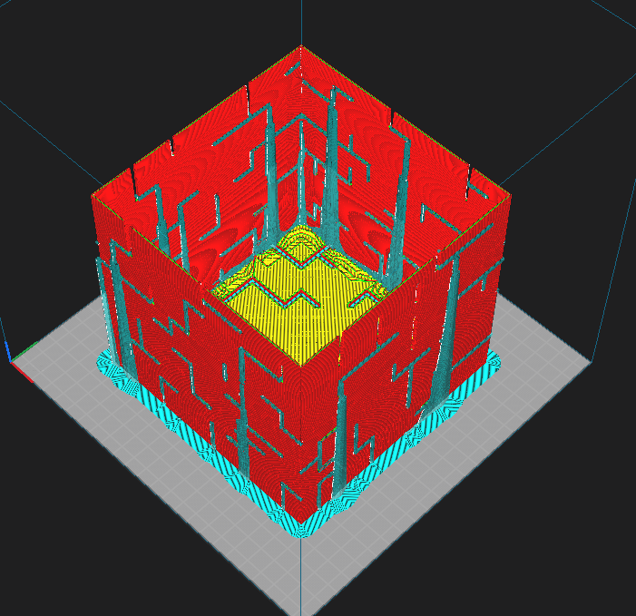 Cube Lamp resized and fixed for printing