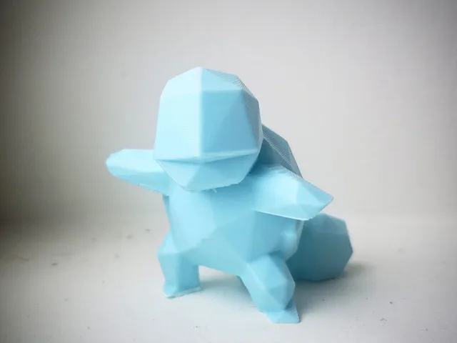Squirtle - low poly (pokemon)