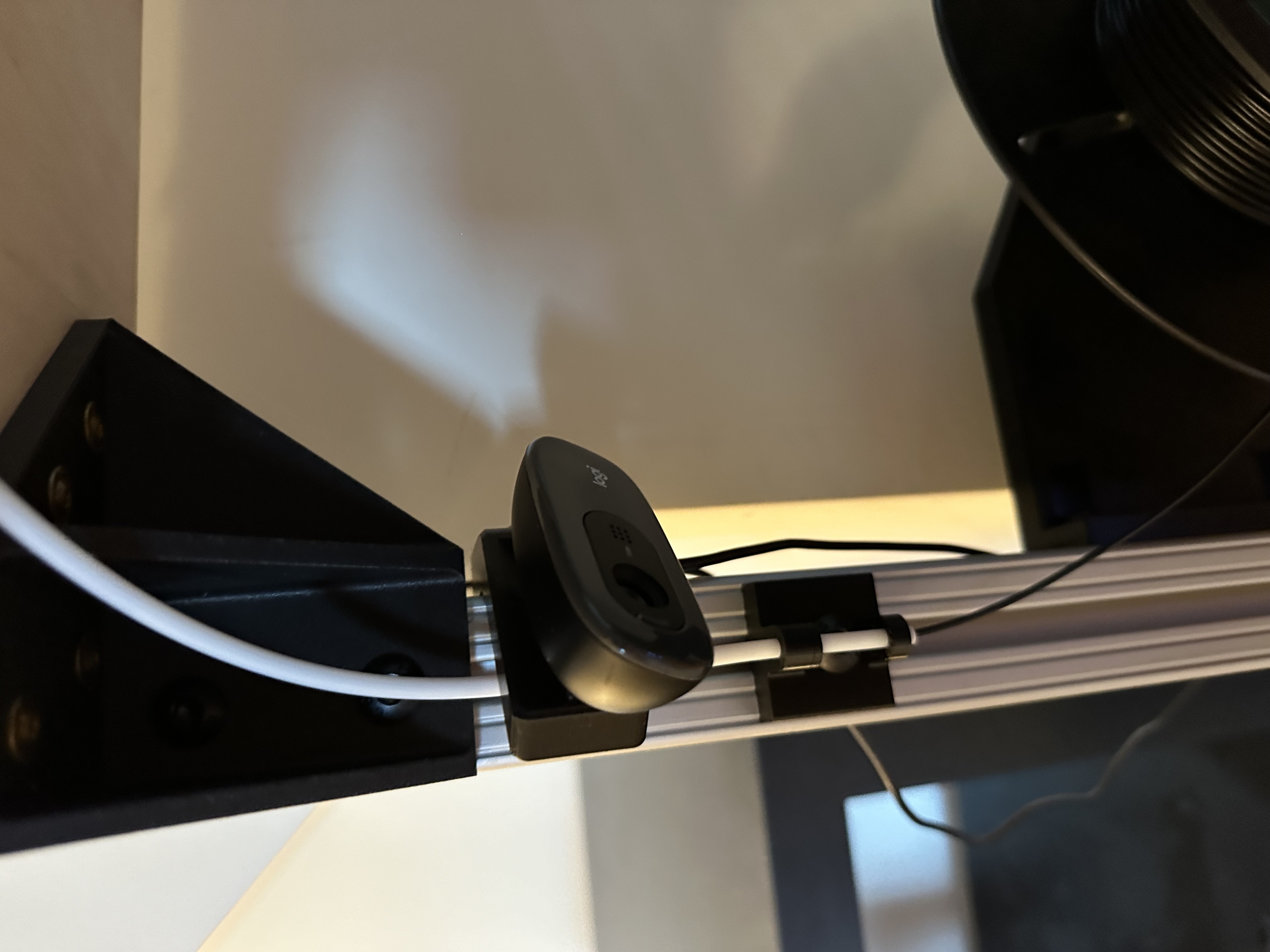 C270 Webcam Aluminum Extrusion Mount by DJ Walsh | Download free STL ...