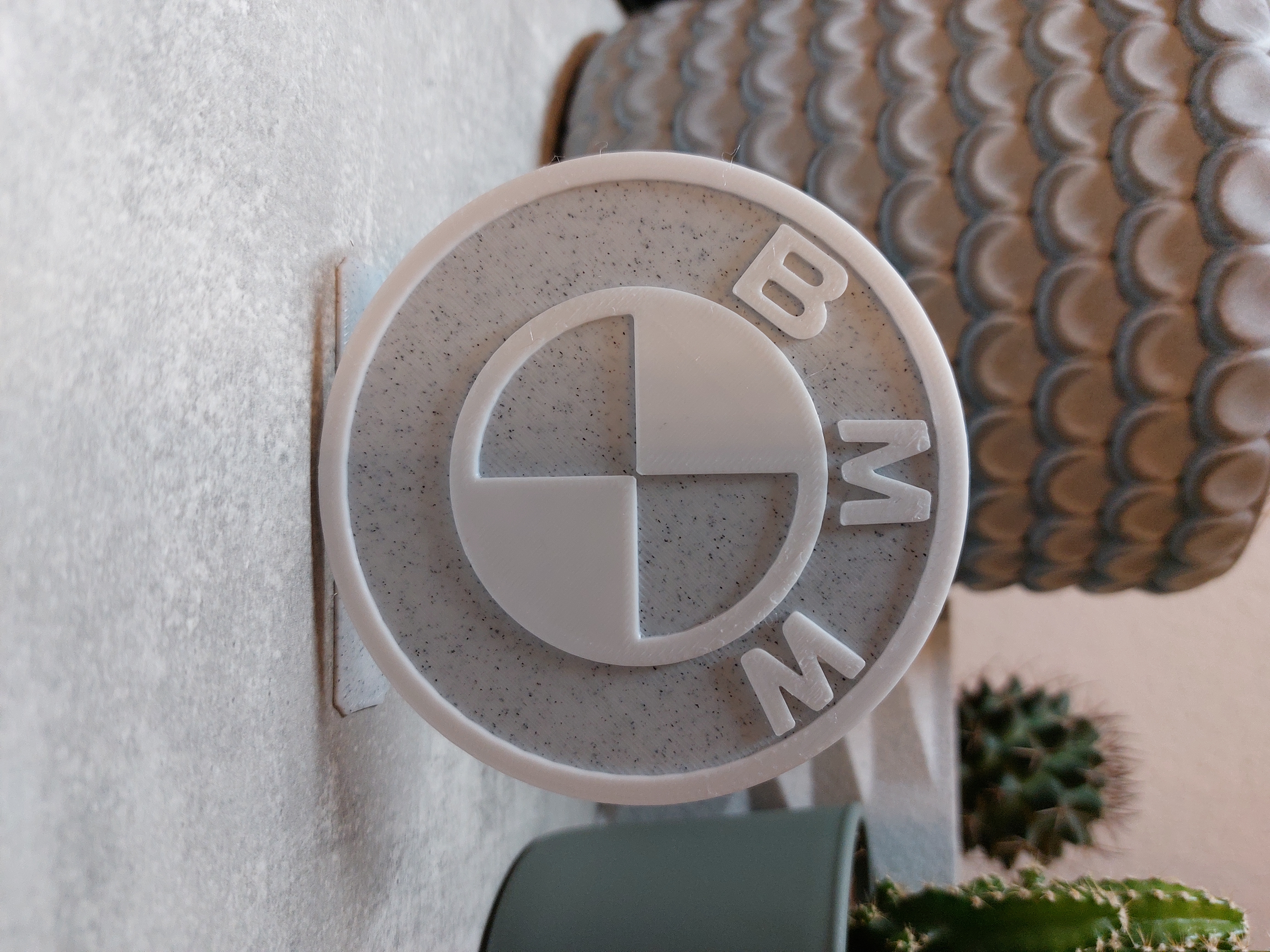 BMW Logo Sign with Stand