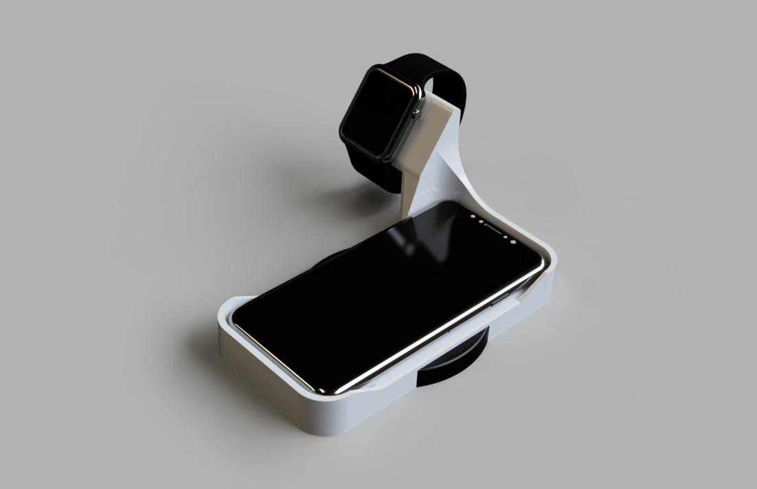 iPhone and Apple Watch Charging Station