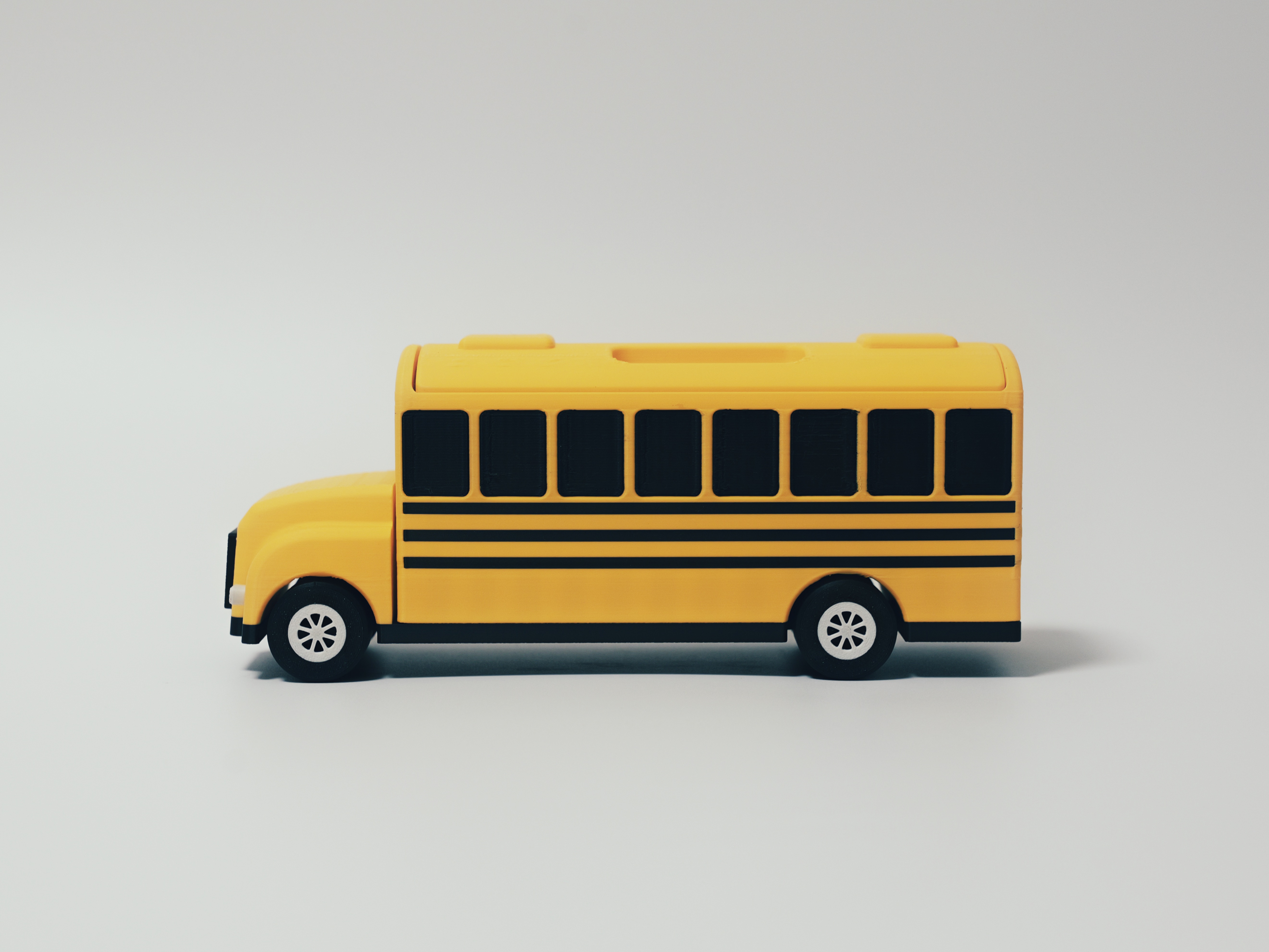 Miniatura 6 do modelo 3D School Bus Pencil Case
