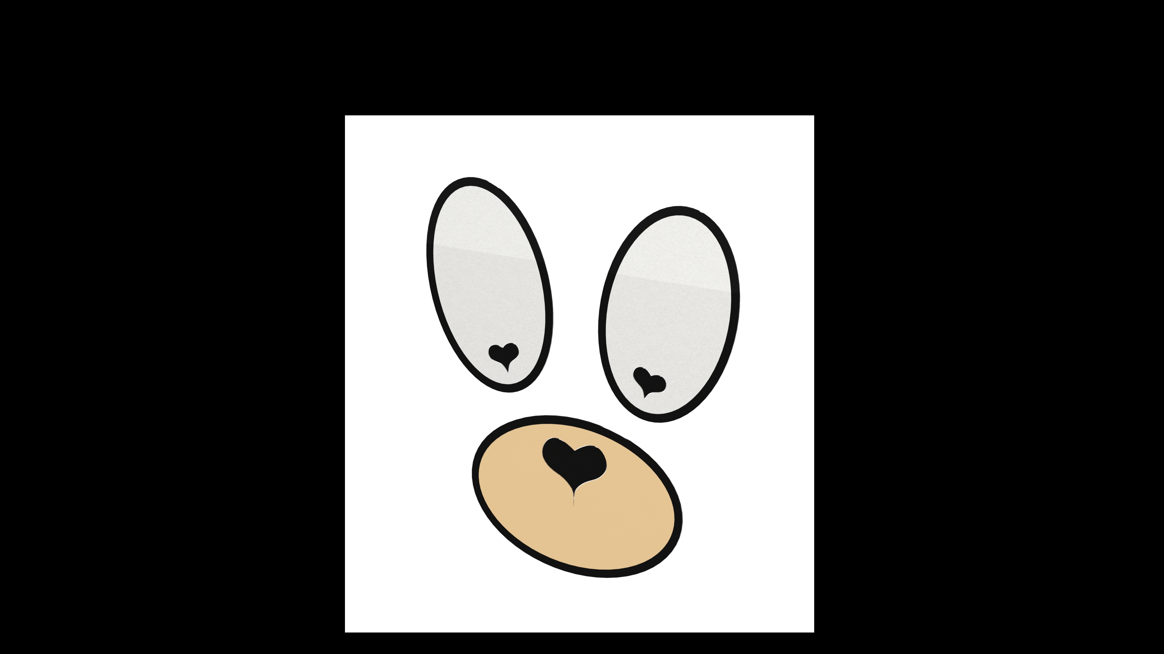 Windelbär// Diaper Bear // Face