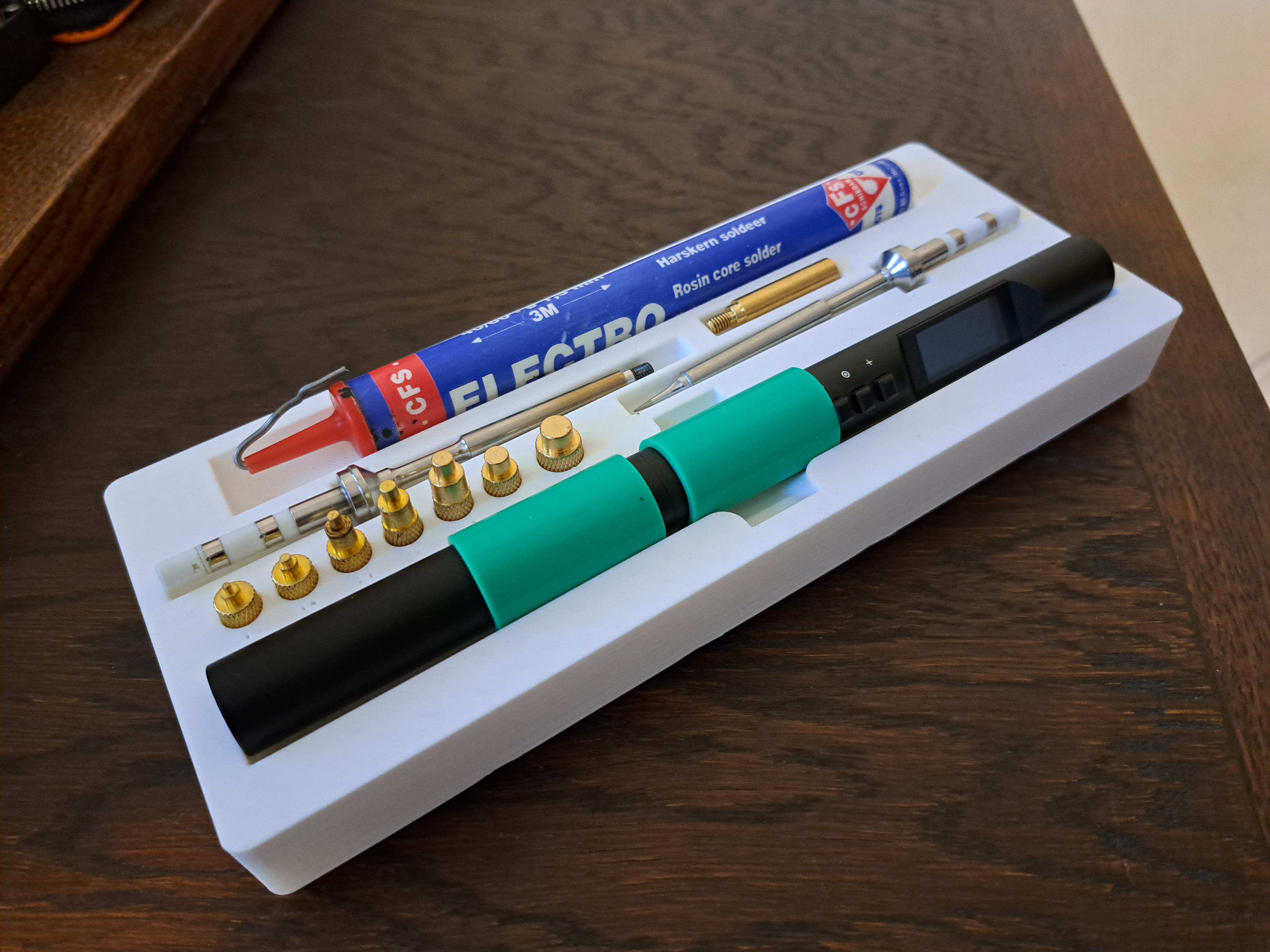 Gridfinity Pinecilv2 Soldering Iron Holder