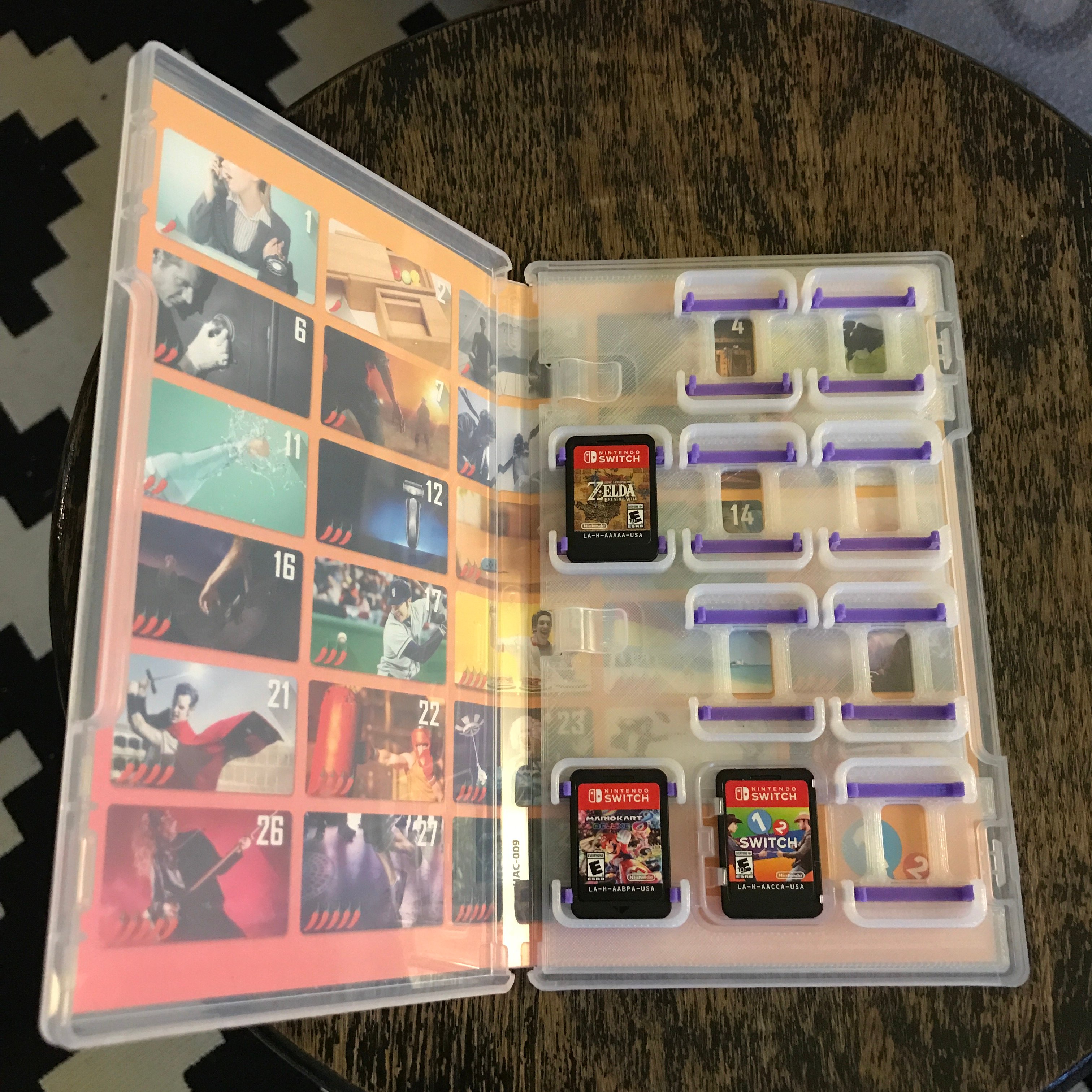 Nintendo switch game card case
