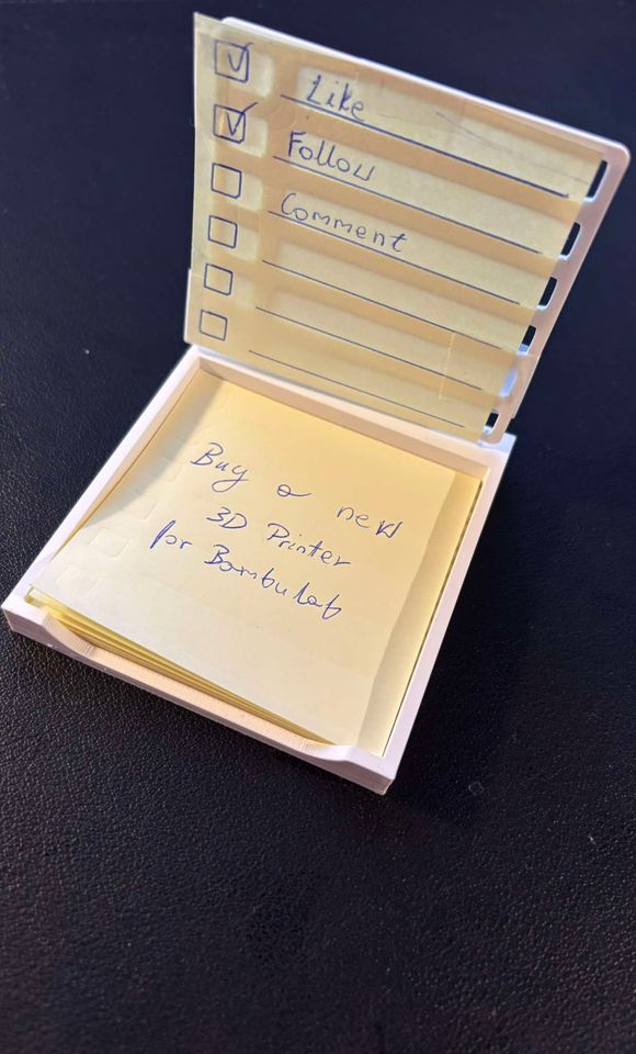 Yapışkan Notlar Sahibi (Sadece Plastik Aparattır!!!)