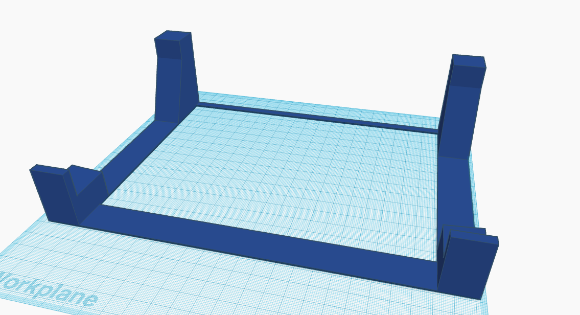 Miniatura 2 do modelo 3D Minimal Projector Stand