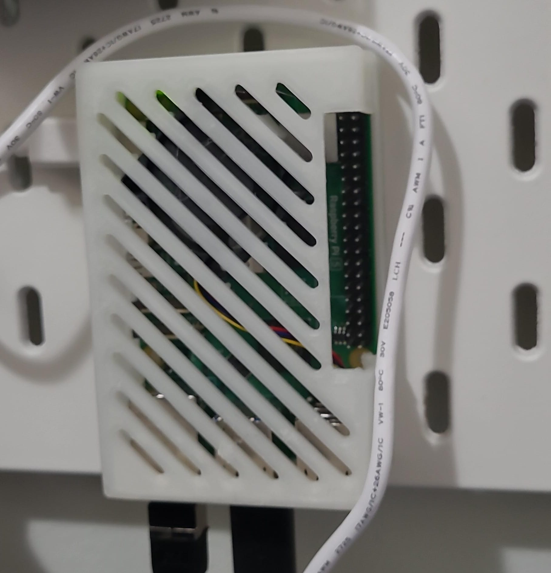 Raspberry Pi 5 case 3D model thumbnail
