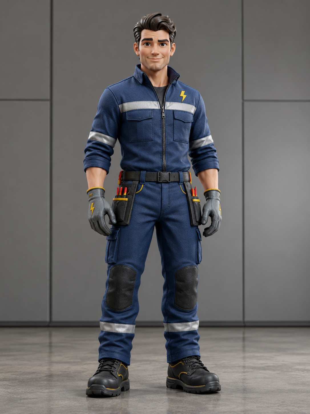Elektriker-Figur - Electrician figure