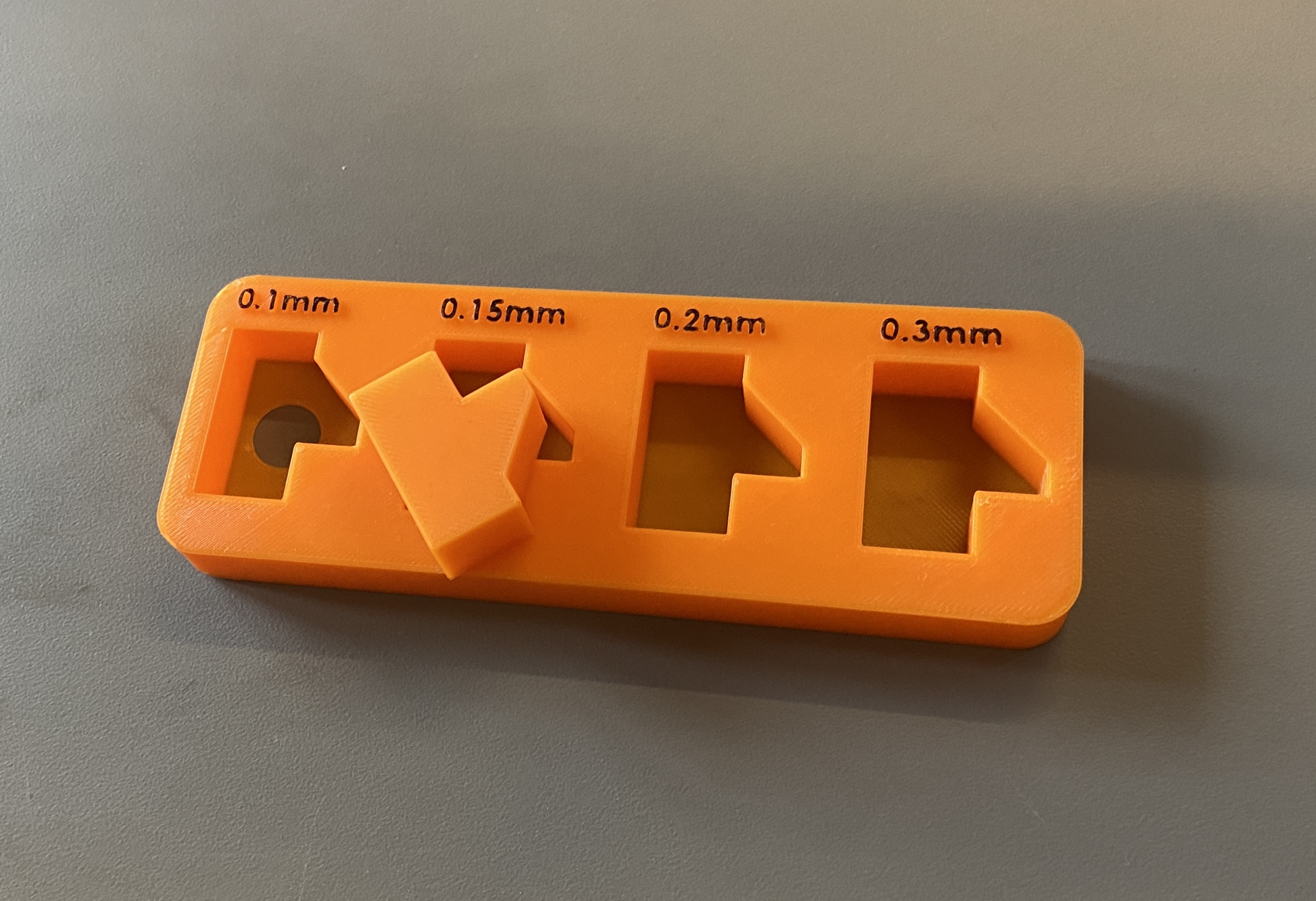 3D Printer Tolerance Example