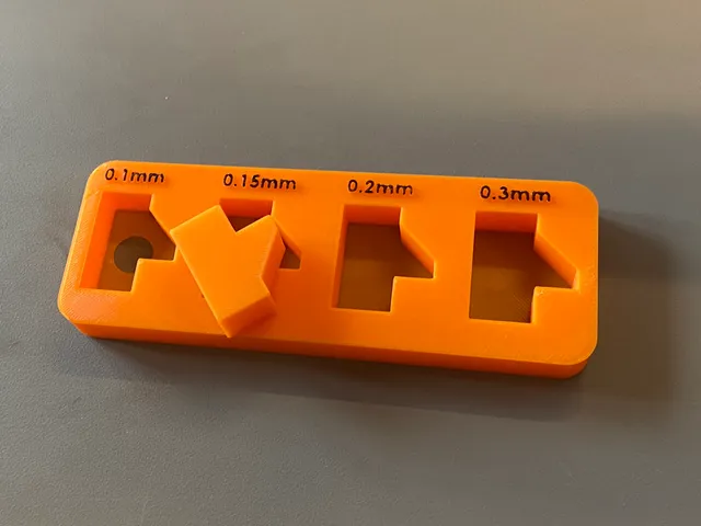 3D Printer Tolerance Example