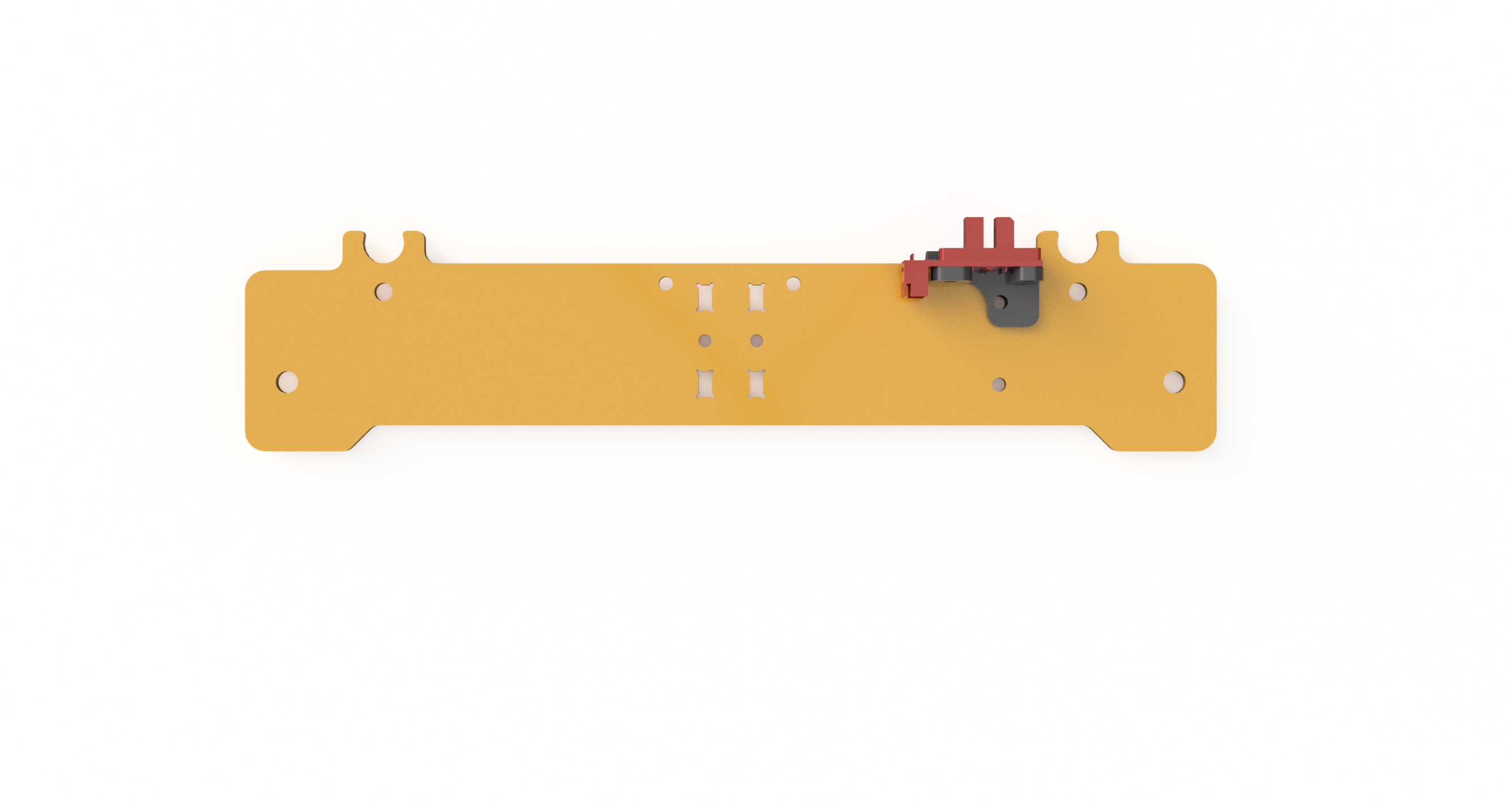 Y Axis P3Steel v4.2 MakerGal optical endstop mount
