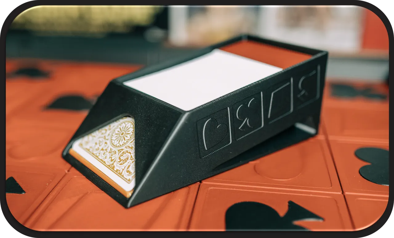 StageTop 4 Deck Card Shoe by Gut Shot Games | Download free STL model |  Printables.com