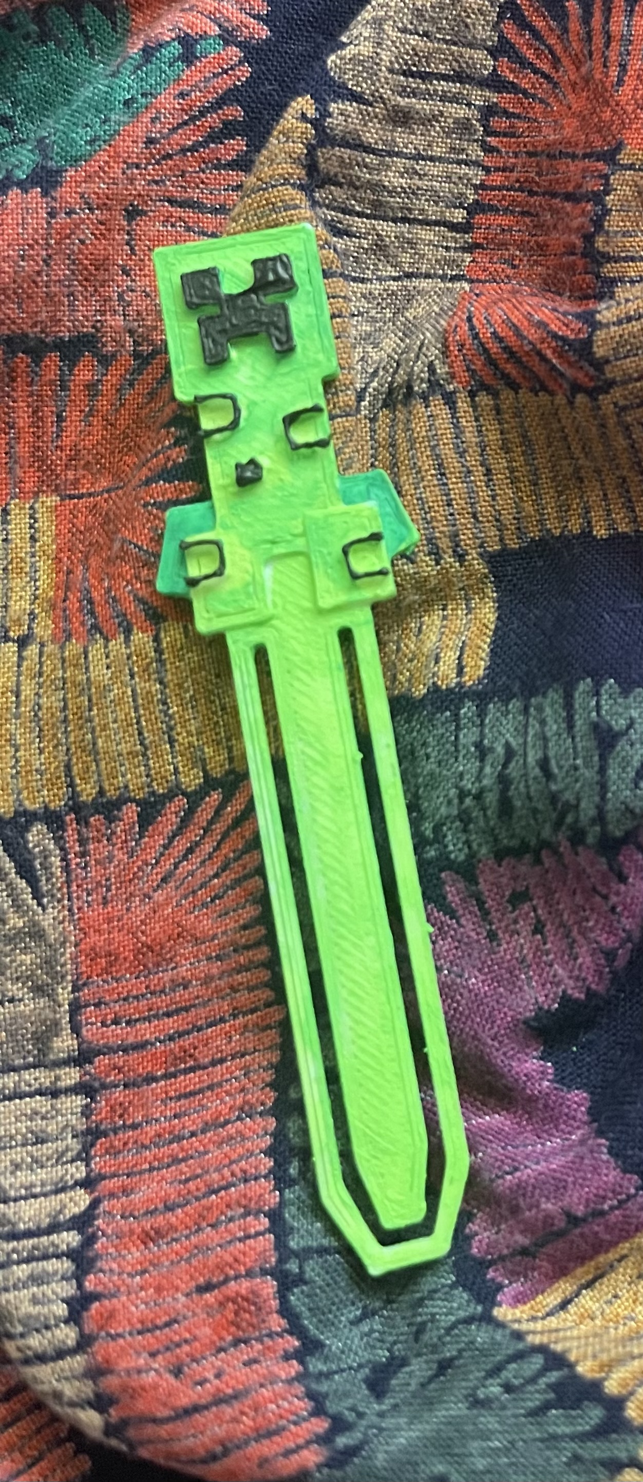 Minecraft bookmark