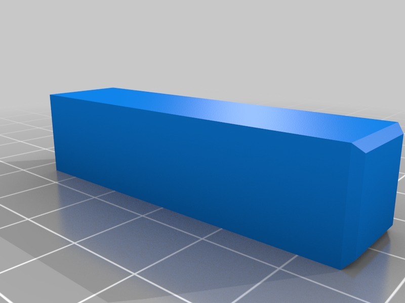 Push Fit Tolerance Test by Pandora's Hobbies Download free STL model