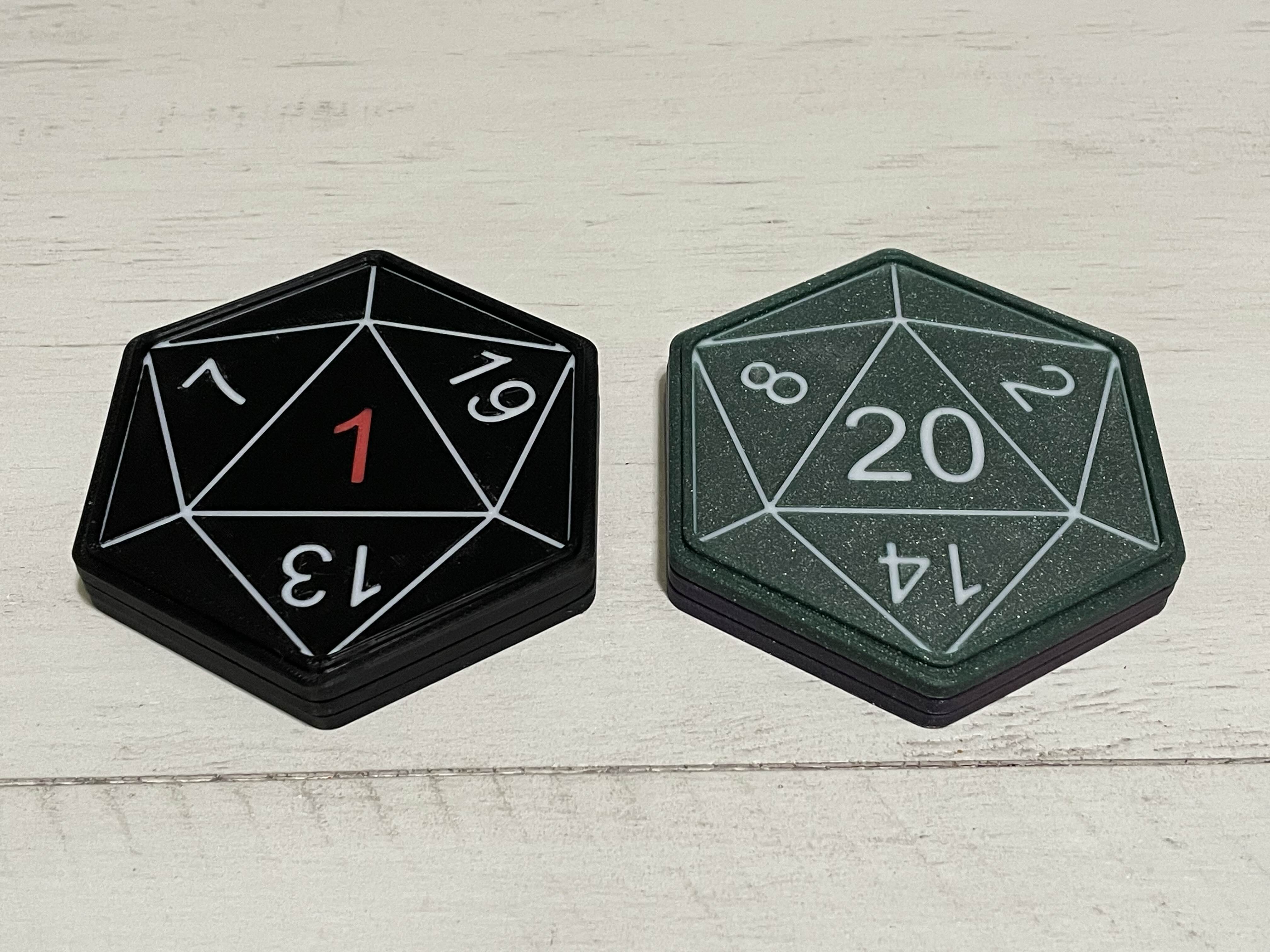 D20 Stackable Coasters